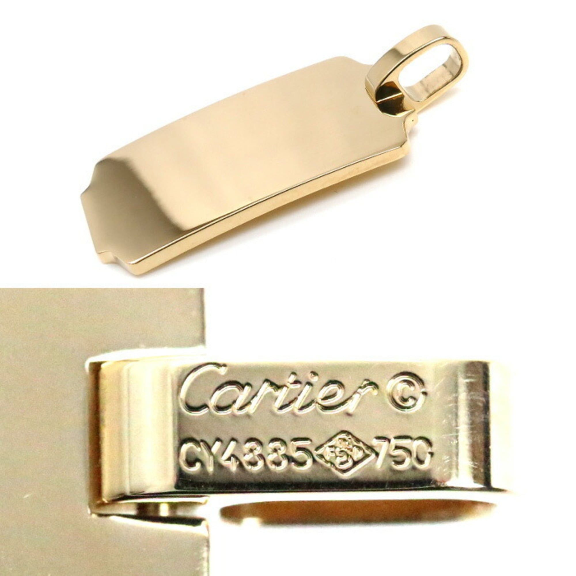 Cartier CARTIER 18K Yellow Gold Santos-Dumont Pendant Top B3016600 12.7g Women's Size ONE SIZE - 4 Thumbnail