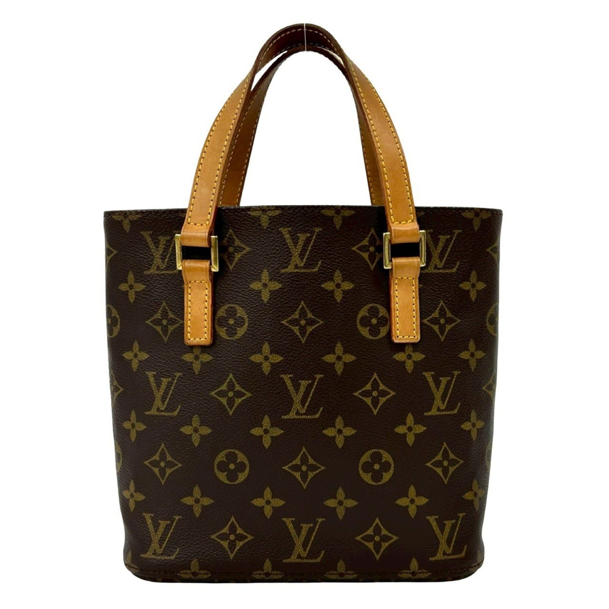Louis Vuitton LOUIS VUITTON Vintage Vavant Monogram Leather Handbag/Mini Tote Bag, Brown, 190-7 Size ONE SIZE - 3 Thumbnail