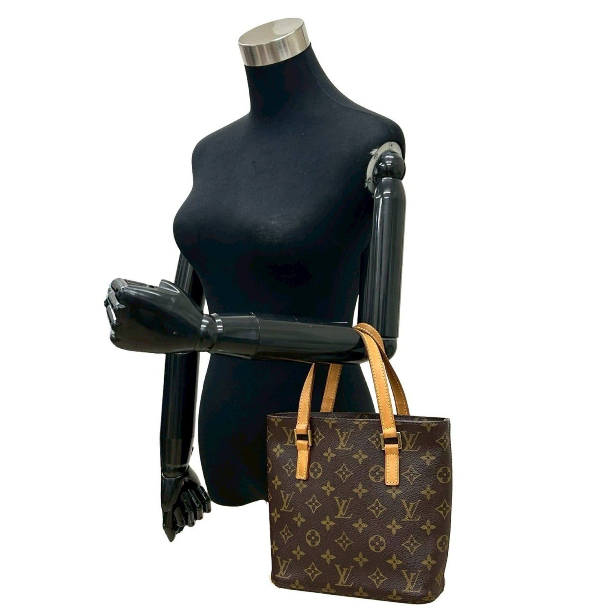 Louis Vuitton LOUIS VUITTON Vintage Vavant Monogram Leather Handbag/Mini Tote Bag, Brown, 190-7 Size ONE SIZE - 2 Thumbnail