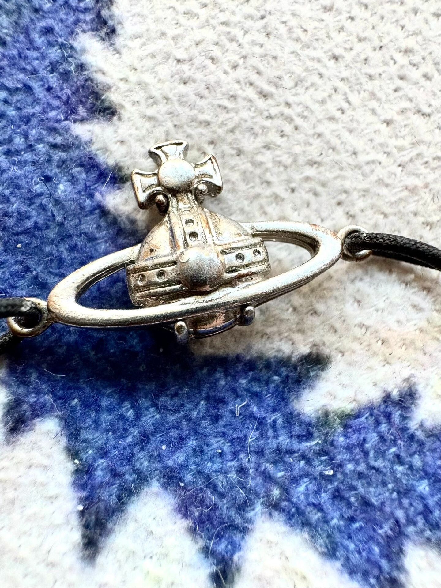 Vivienne Westwood vivienne westwood saturn bracelet woven cord Size ONE SIZE - 8 Thumbnail