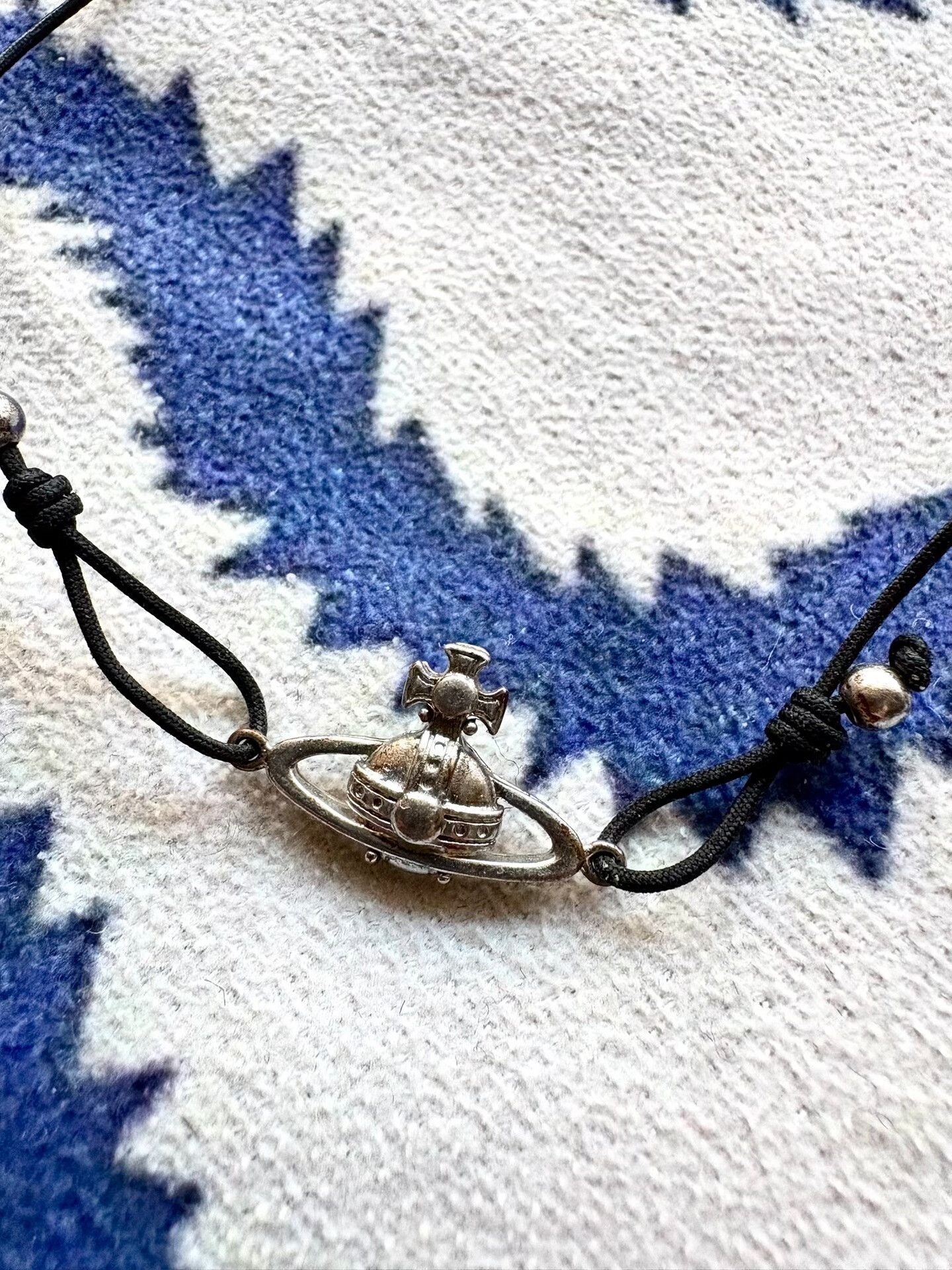 Vivienne Westwood vivienne westwood saturn bracelet woven cord Size ONE SIZE - 2 Thumbnail