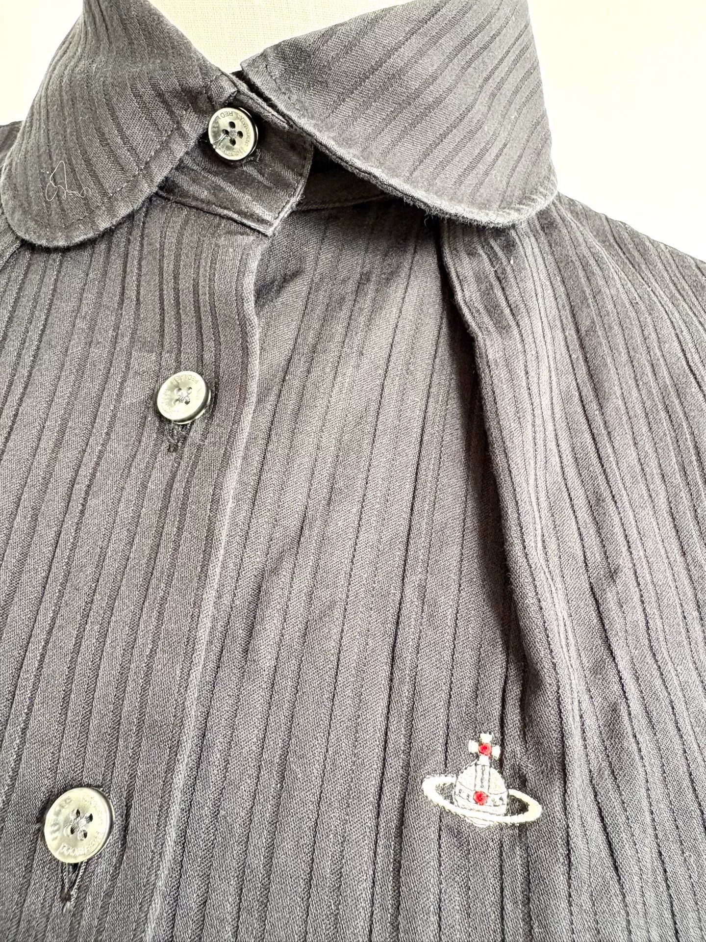 Vivienne Westwood vivienne westwood vintage black striped shirt Size M / US 6-8 / IT 42-44 - 4 Thumbnail
