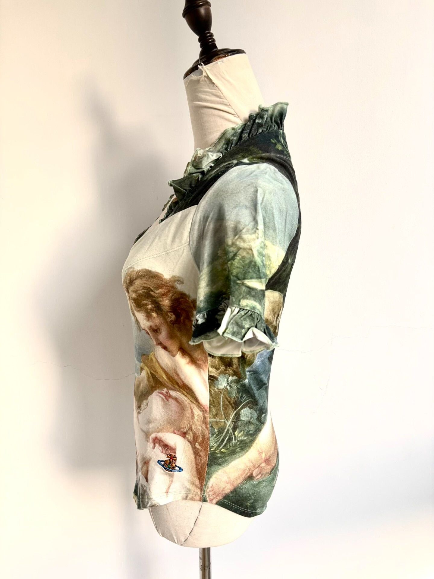 Vivienne Westwood vivienne westwood short sleeve oil painting top Size S / US 4 / IT 40 - 3 Thumbnail