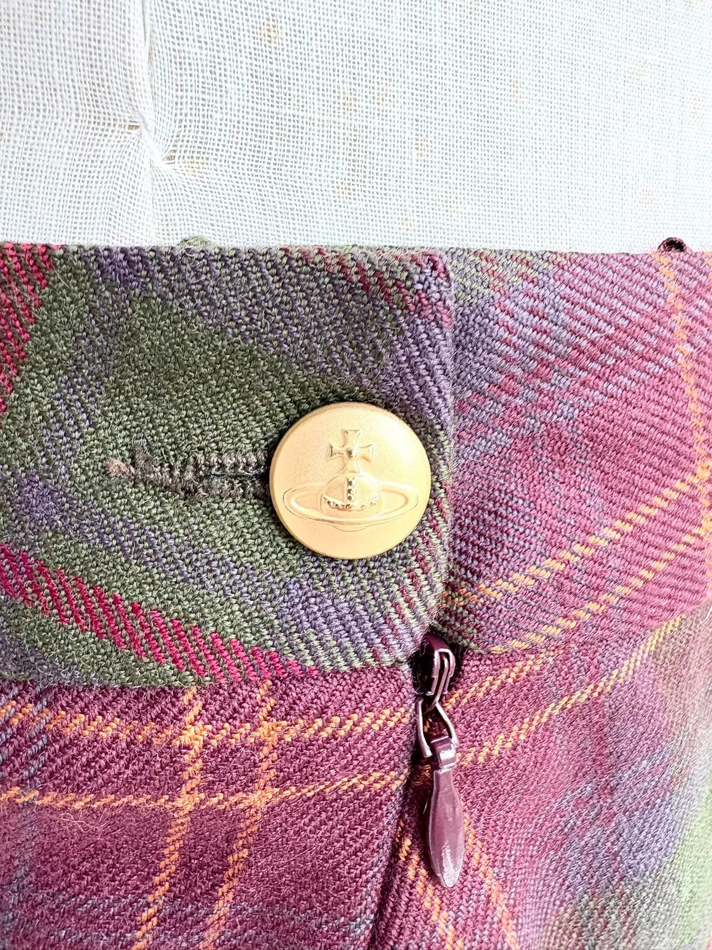 Vivienne Westwood vivienne westwood vintage irregular plaid skirt Size 38" / US 16 / IT 52 - 3 Thumbnail