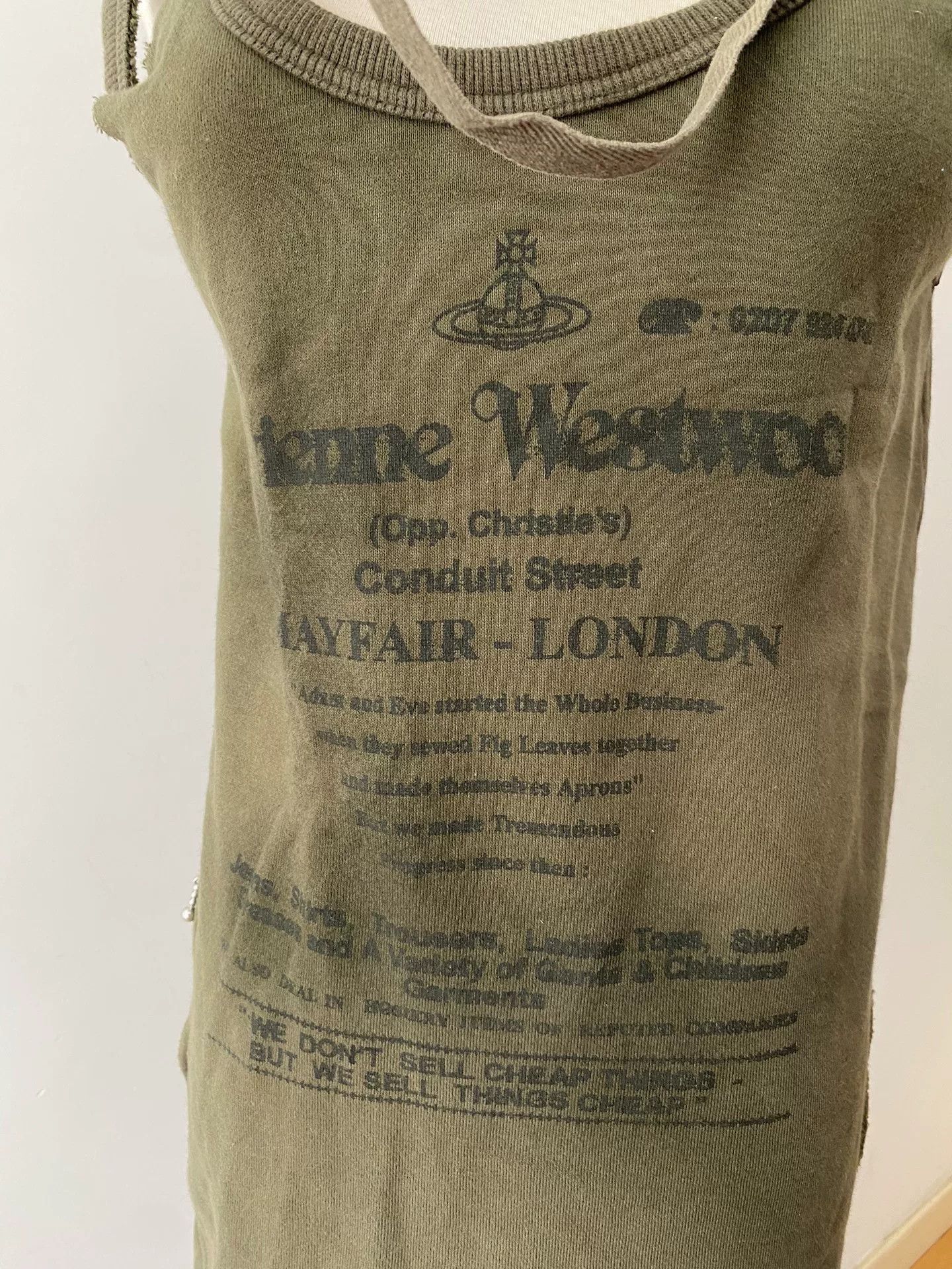 Vivienne Westwood vivienne westwood vintage distressed tank top Size M / US 6-8 / IT 42-44 - 3 Thumbnail