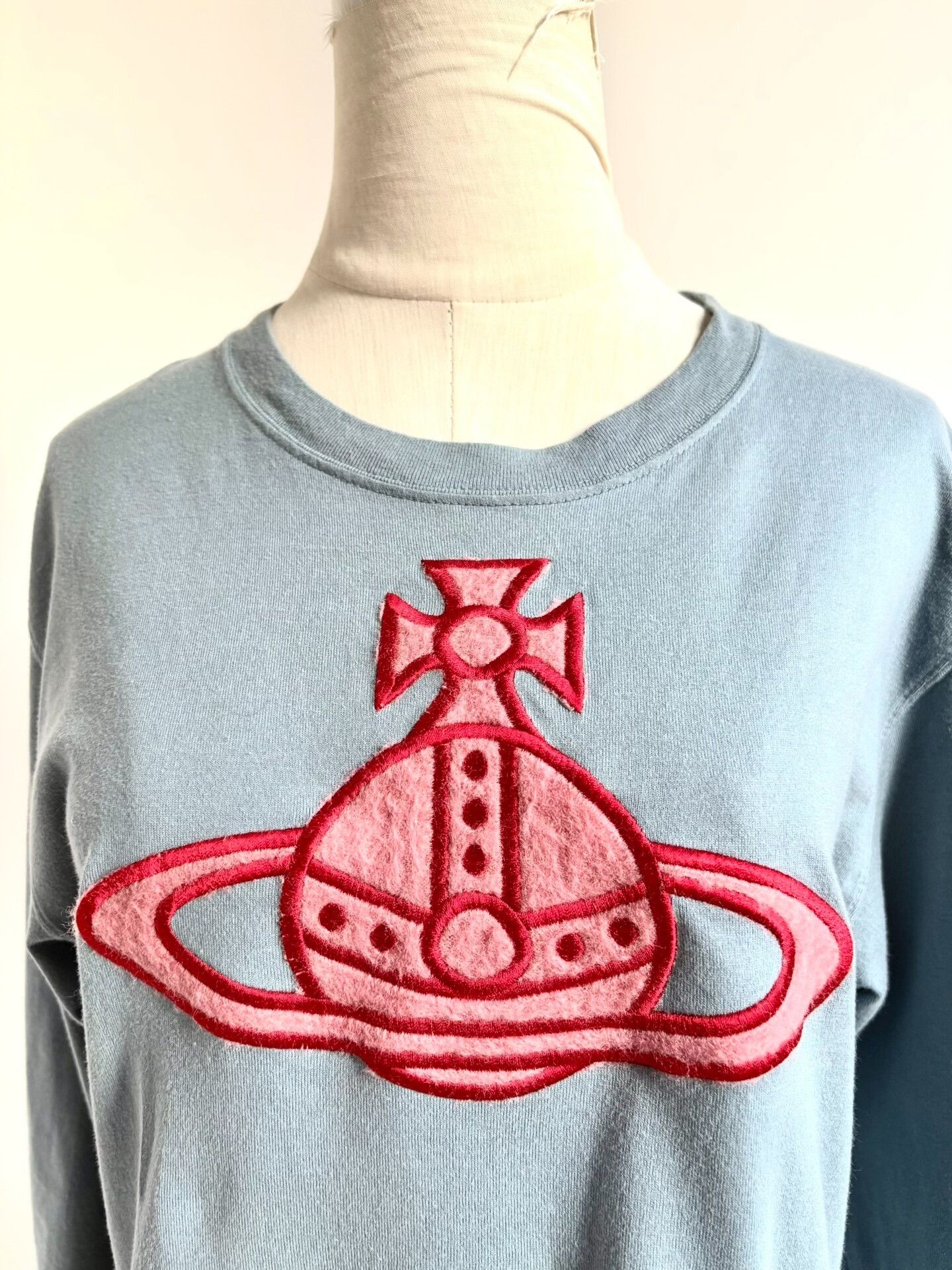 Vivienne Westwood vivienne westwood oversized blue graphic t-shirt Size S / US 4 / IT 40 - 2 Thumbnail