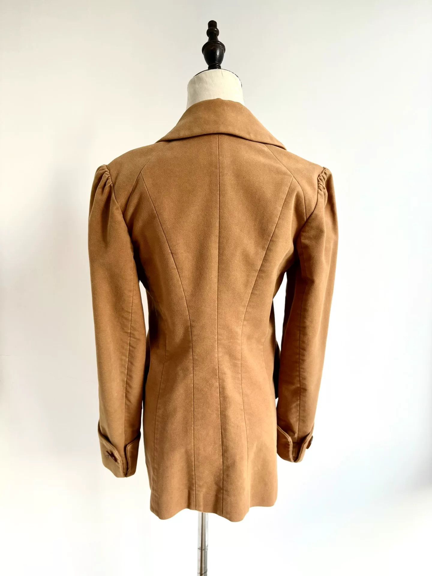 Vivienne Westwood vivienne westwood brown asymmetric button coat Size S / US 4 / IT 40 - 4 Thumbnail