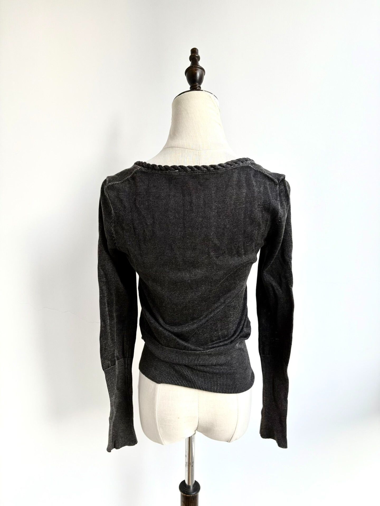 Vivienne Westwood vivienne westwood black gray knitted cardigan Size M / US 6-8 / IT 42-44 - 5 Thumbnail