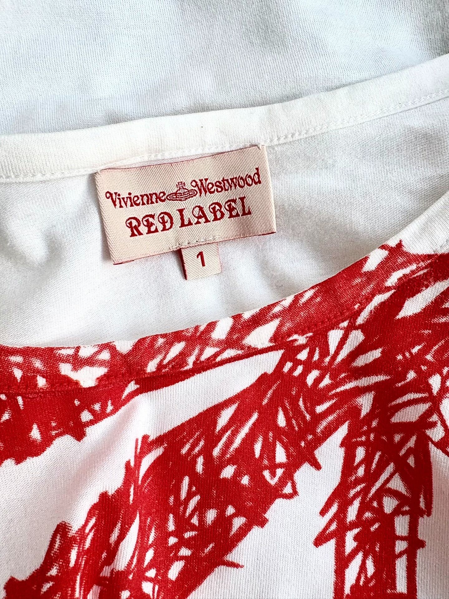 Vivienne Westwood vivienne westwood butterfly bow graphic top Size S / US 4 / IT 40 - 6 Thumbnail