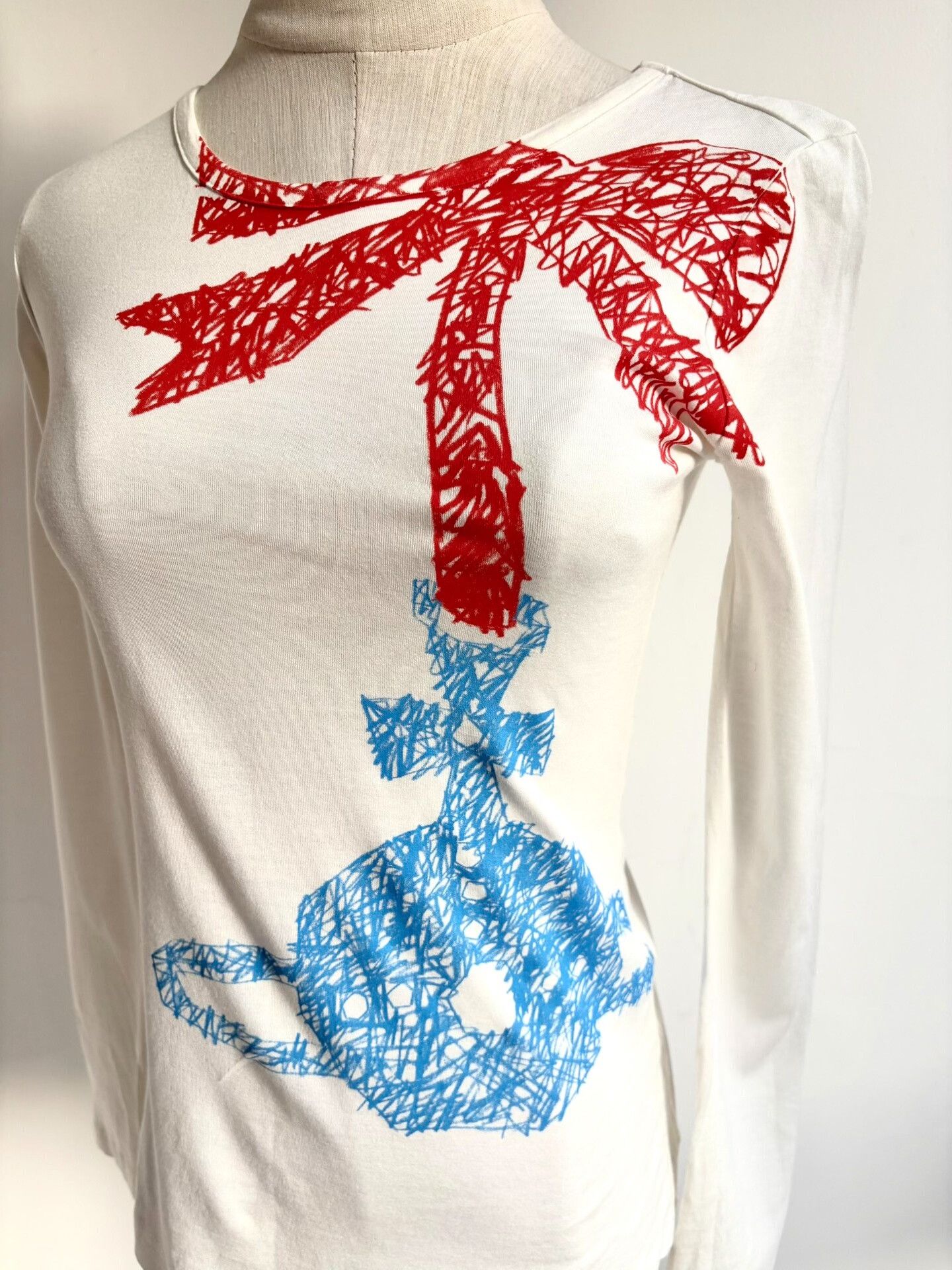 Vivienne Westwood vivienne westwood butterfly bow graphic top Size S / US 4 / IT 40 - 2 Thumbnail