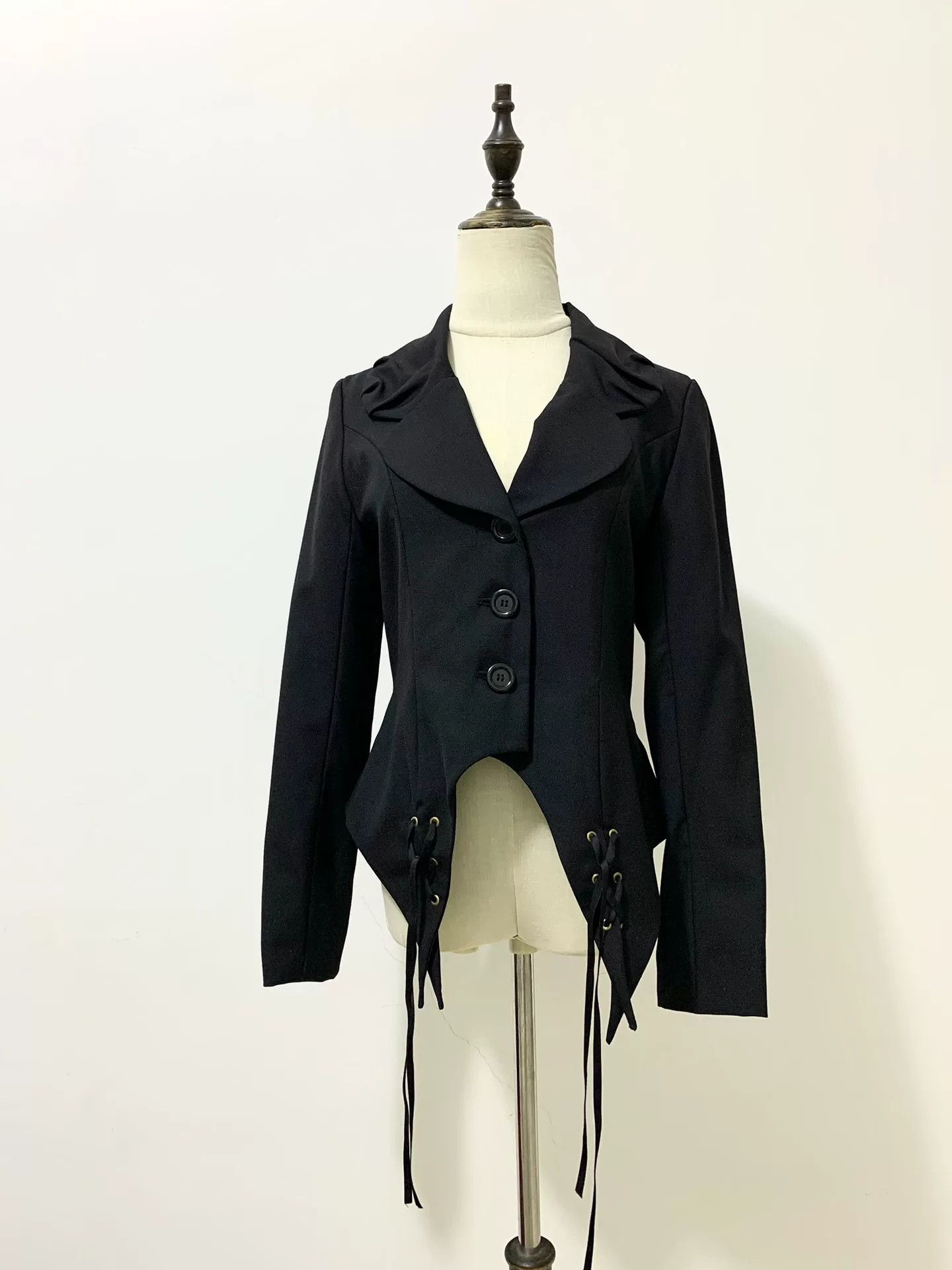 Vivienne Westwood black heart collar blazer jacket Size M / US 6-8 / IT 42-44 - 2 Thumbnail