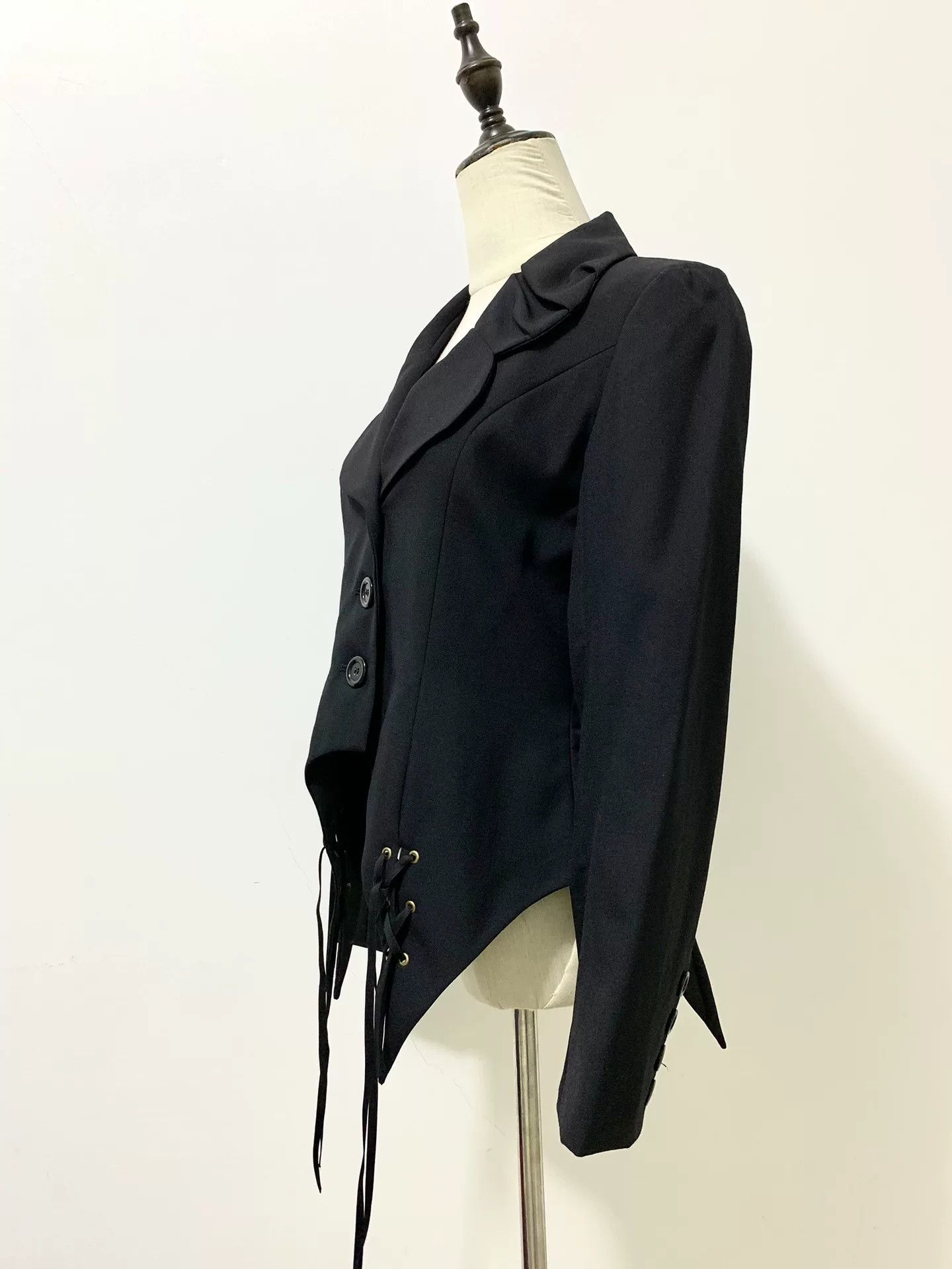 Vivienne Westwood black heart collar blazer jacket Size M / US 6-8 / IT 42-44 - 3 Thumbnail