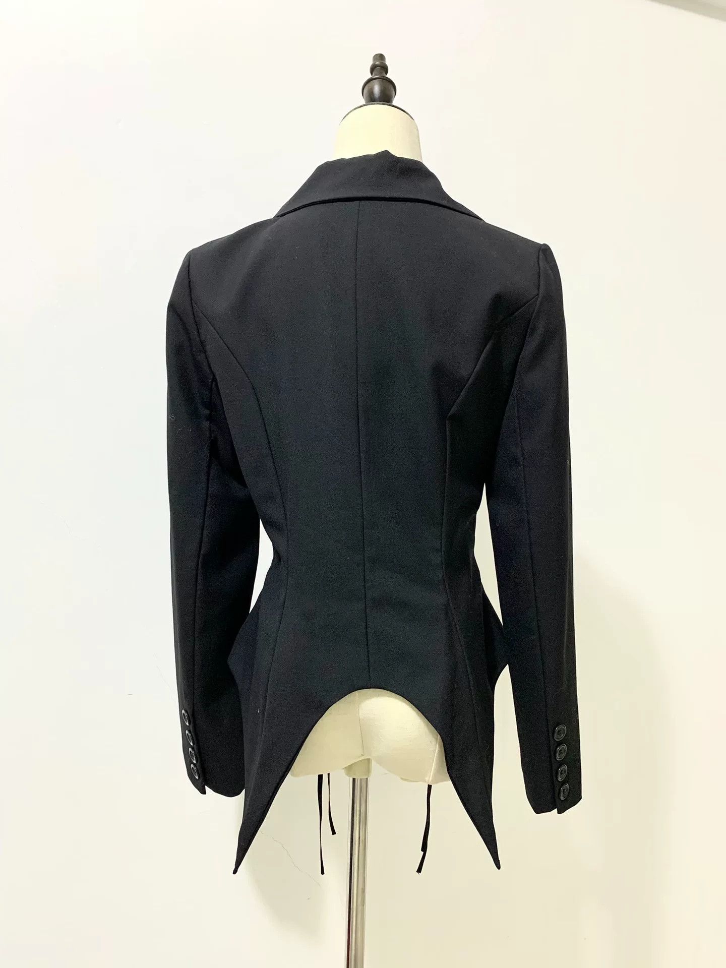 Vivienne Westwood black heart collar blazer jacket Size M / US 6-8 / IT 42-44 - 4 Thumbnail