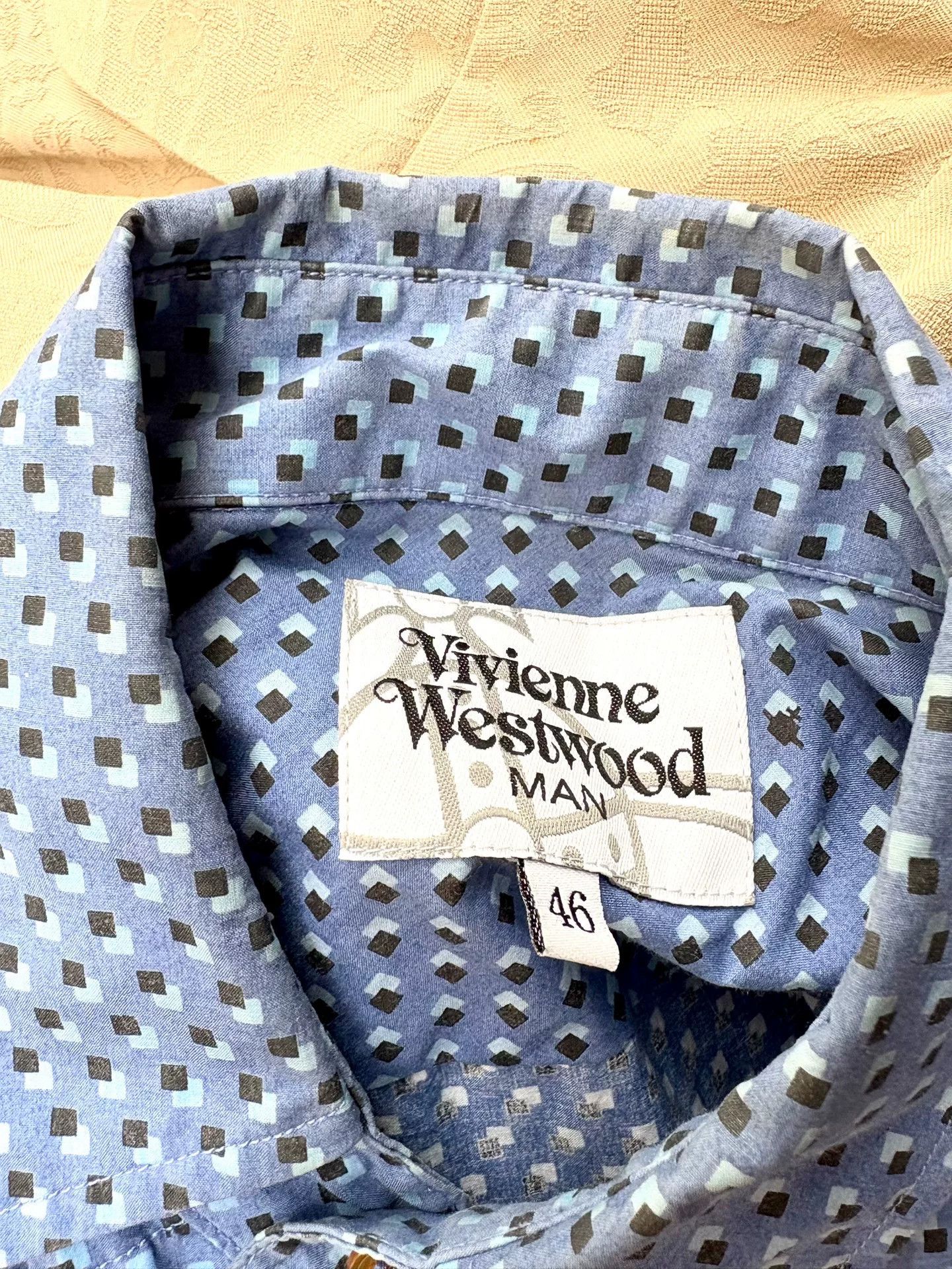 Vivienne Westwood vivienne westwood blue polka dot shirt Size L / US 10 / IT 46 - 6 Thumbnail