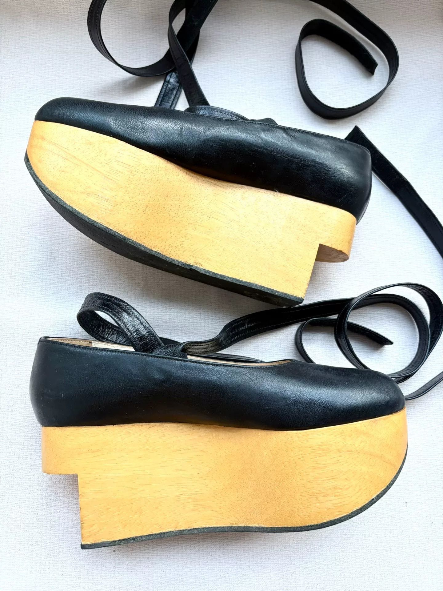 Vivienne Westwood vivienne westwood black platform shoes with straps Size US 5 / IT 35 - 5 Thumbnail