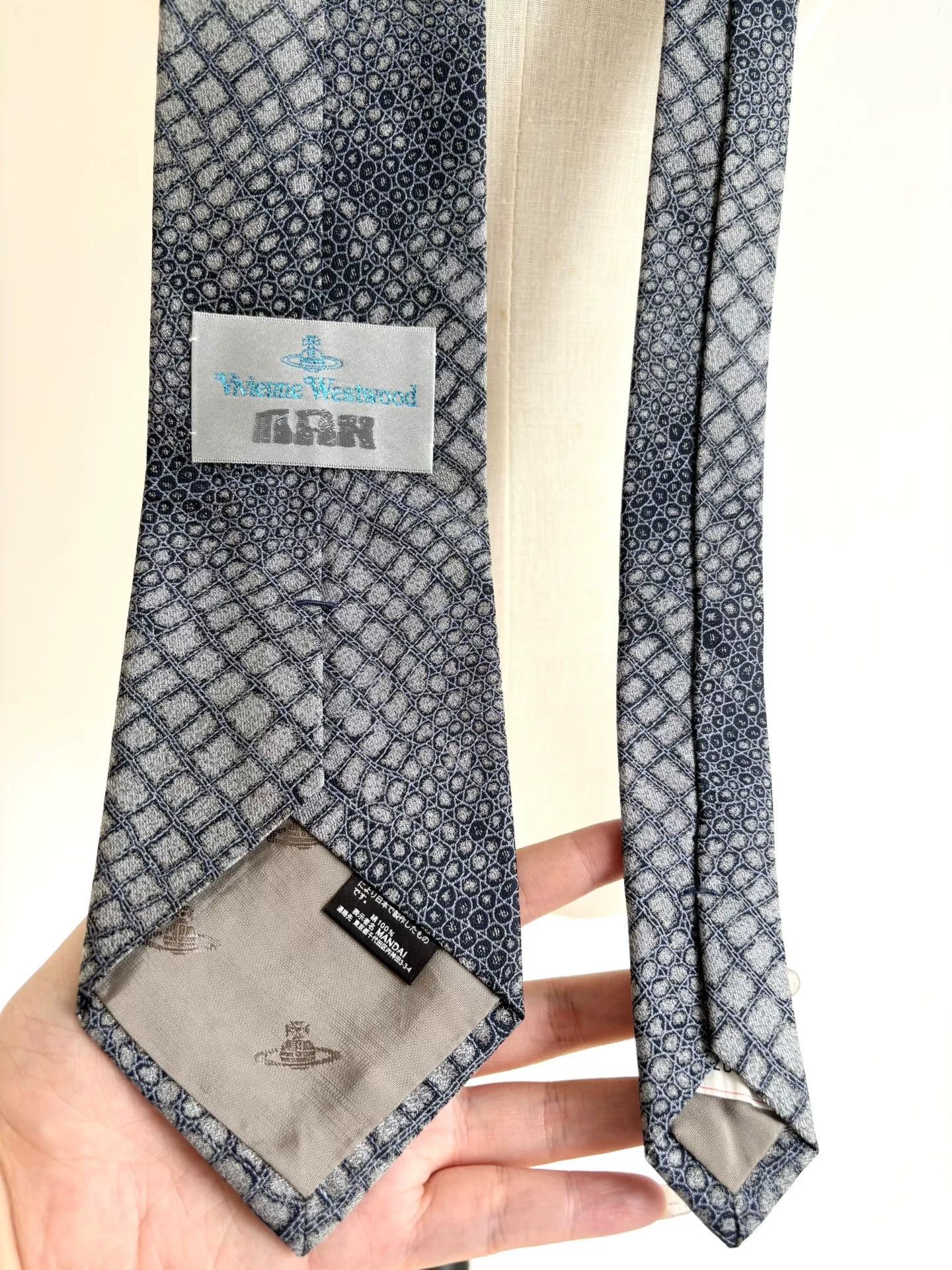 Vivienne Westwood vivienne westwood gray-blue gradient tie Size ONE SIZE - 6 Thumbnail