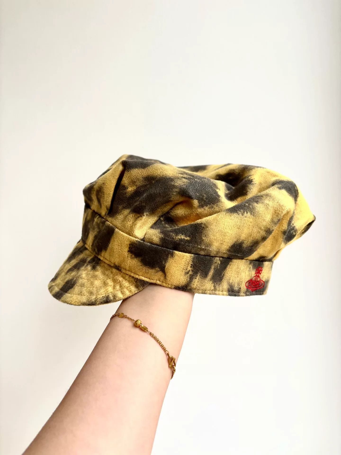 Vivienne Westwood vivienne westwood yellow leopard print cap Size ONE SIZE - 2 Thumbnail