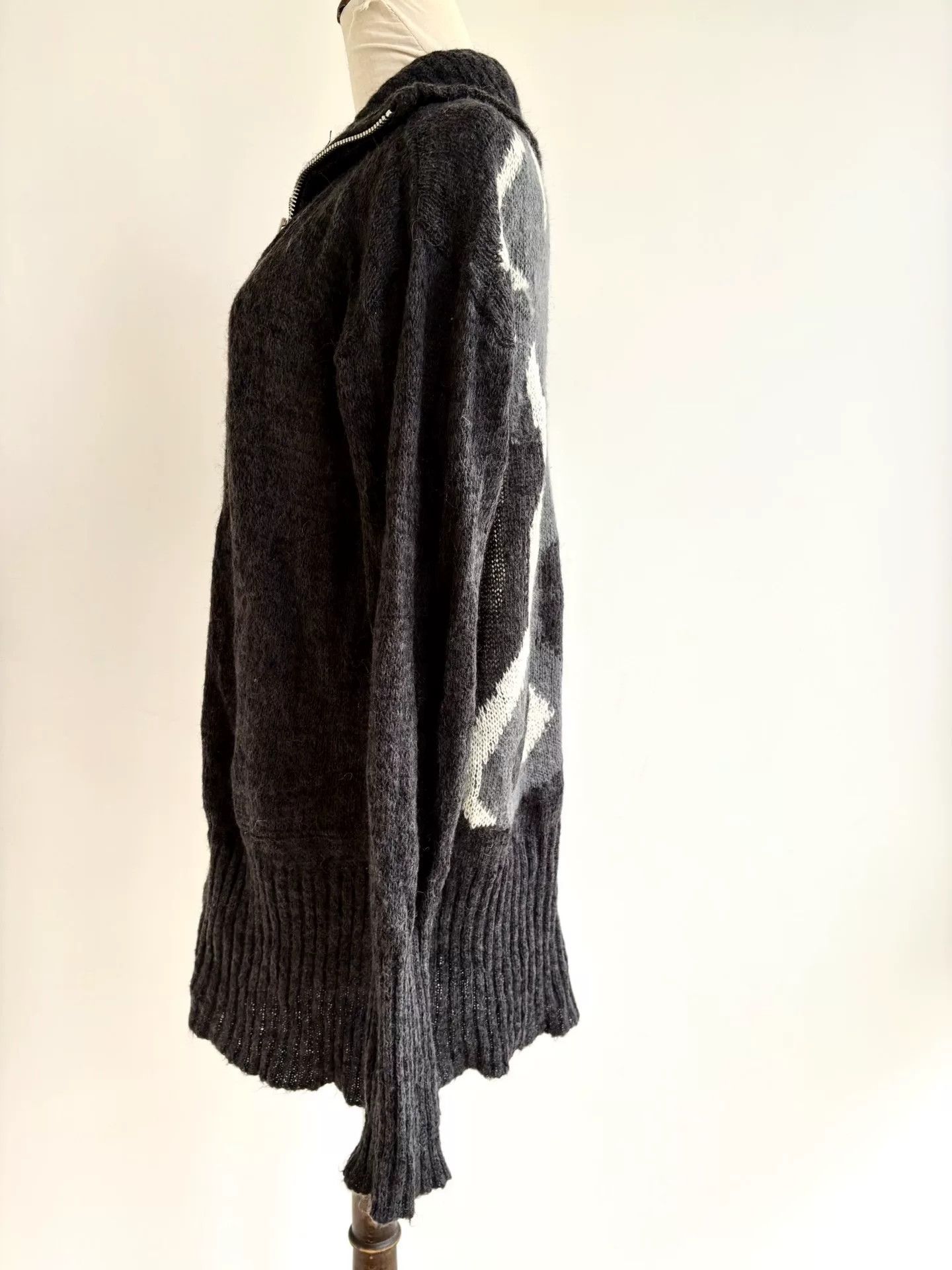 Vivienne Westwood vivienne westwood dark gray knitted jacket Size M / US 6-8 / IT 42-44 - 4 Thumbnail