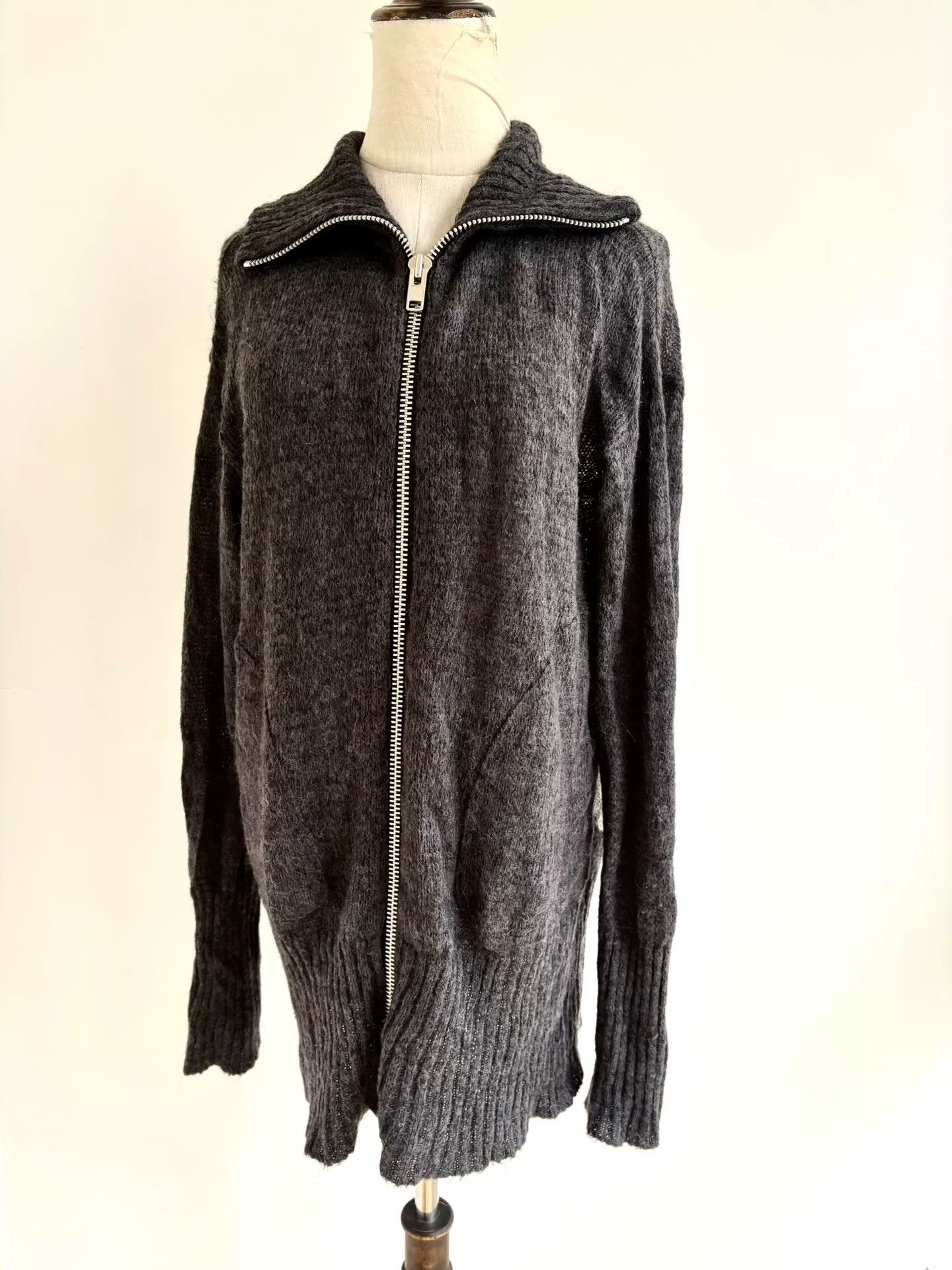 Vivienne Westwood vivienne westwood dark gray knitted jacket Size M / US 6-8 / IT 42-44 - 3 Thumbnail