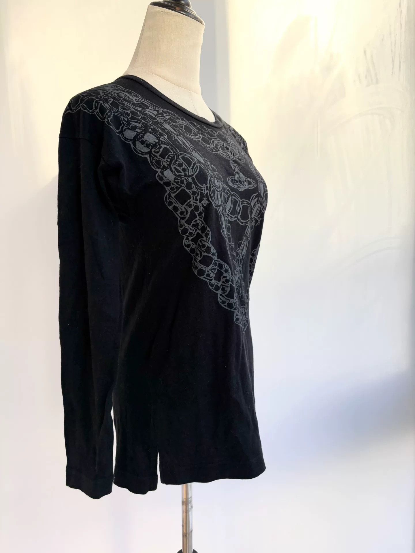 Vivienne Westwood vivienne westwood chain print long sleeve top Size M / US 6-8 / IT 42-44 - 3 Thumbnail