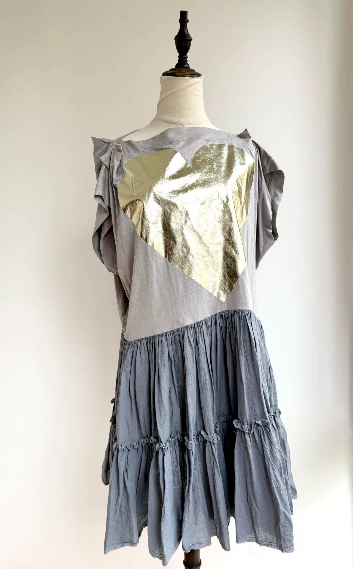 Vivienne Westwood vivienne westwood gray blue heart dress Size ONE SIZE - 2 Thumbnail