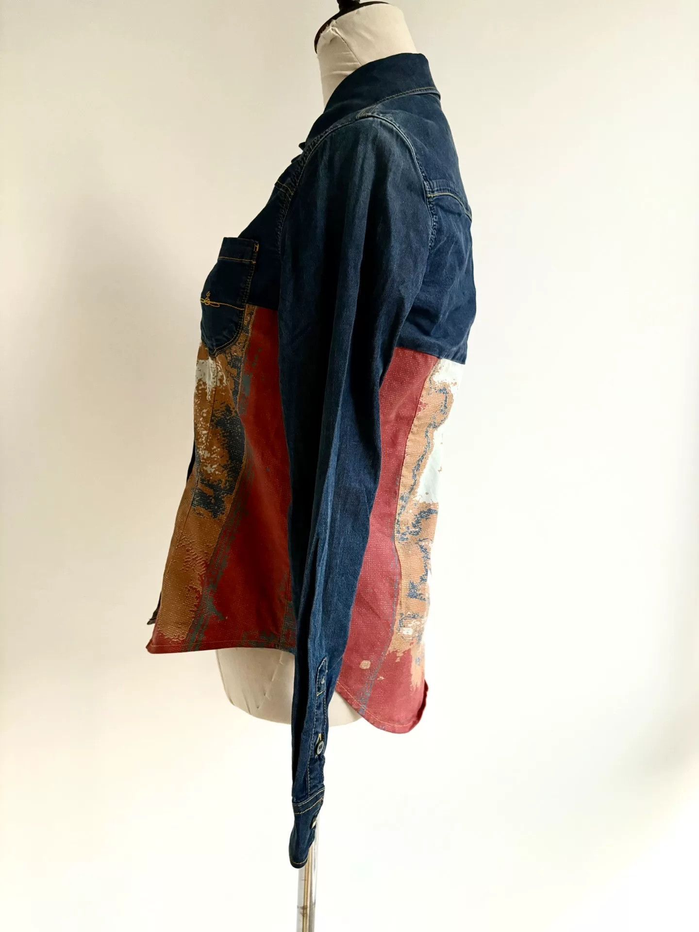 Vivienne Westwood vivienne westwood patchwork denim jacket Size S / US 4 / IT 40 - 3 Thumbnail