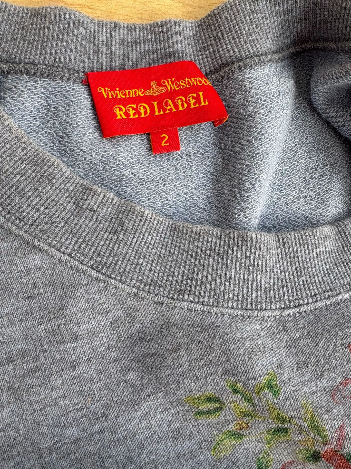 Vivienne Westwood vivienne westwood blue floral sweatshirt with unique sleeves Size M / US 6-8 / IT 42-44 - 7 Thumbnail
