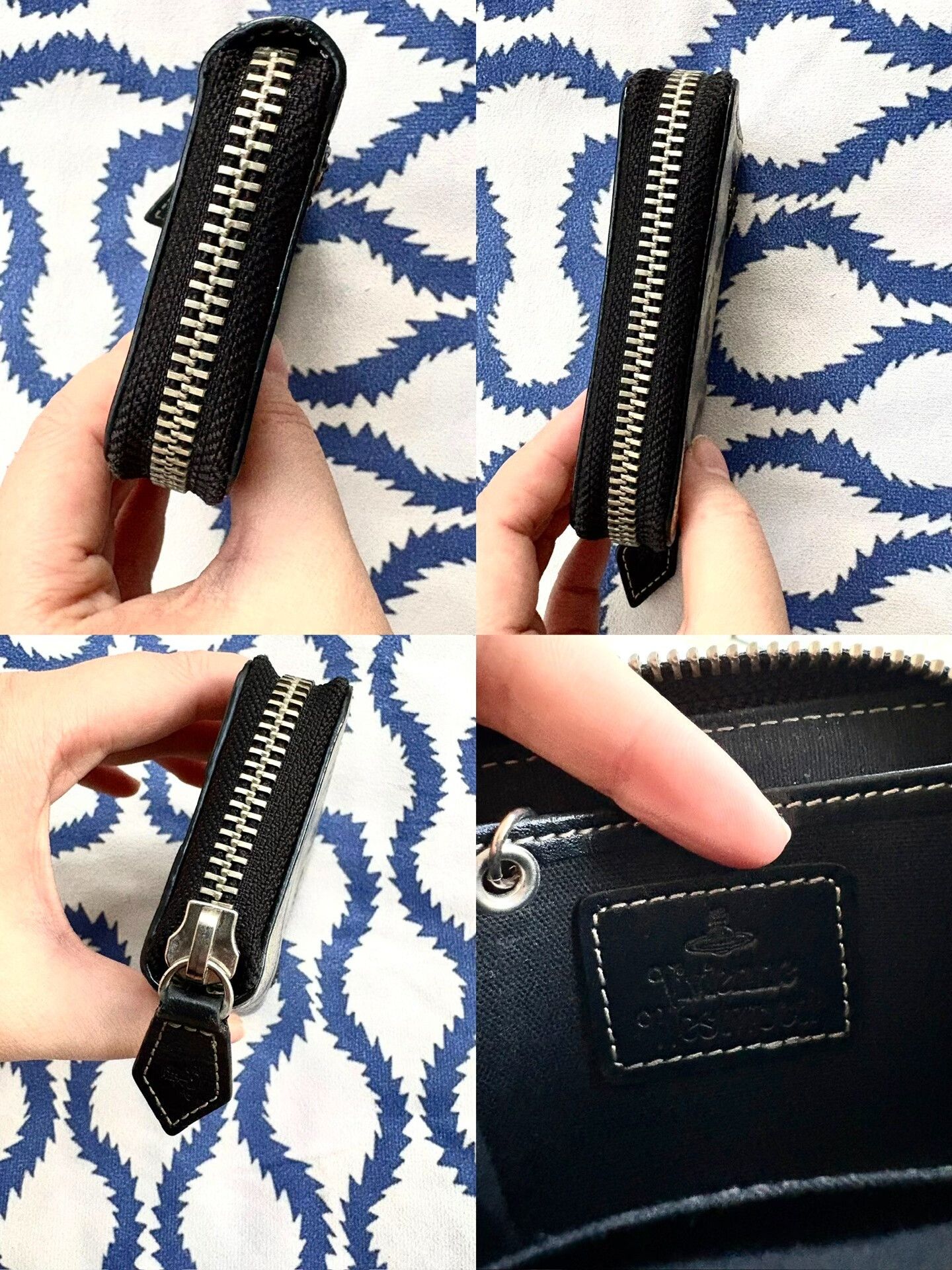 Vivienne Westwood vivienne westwood black silver pirate wallet Size ONE SIZE - 7 Thumbnail