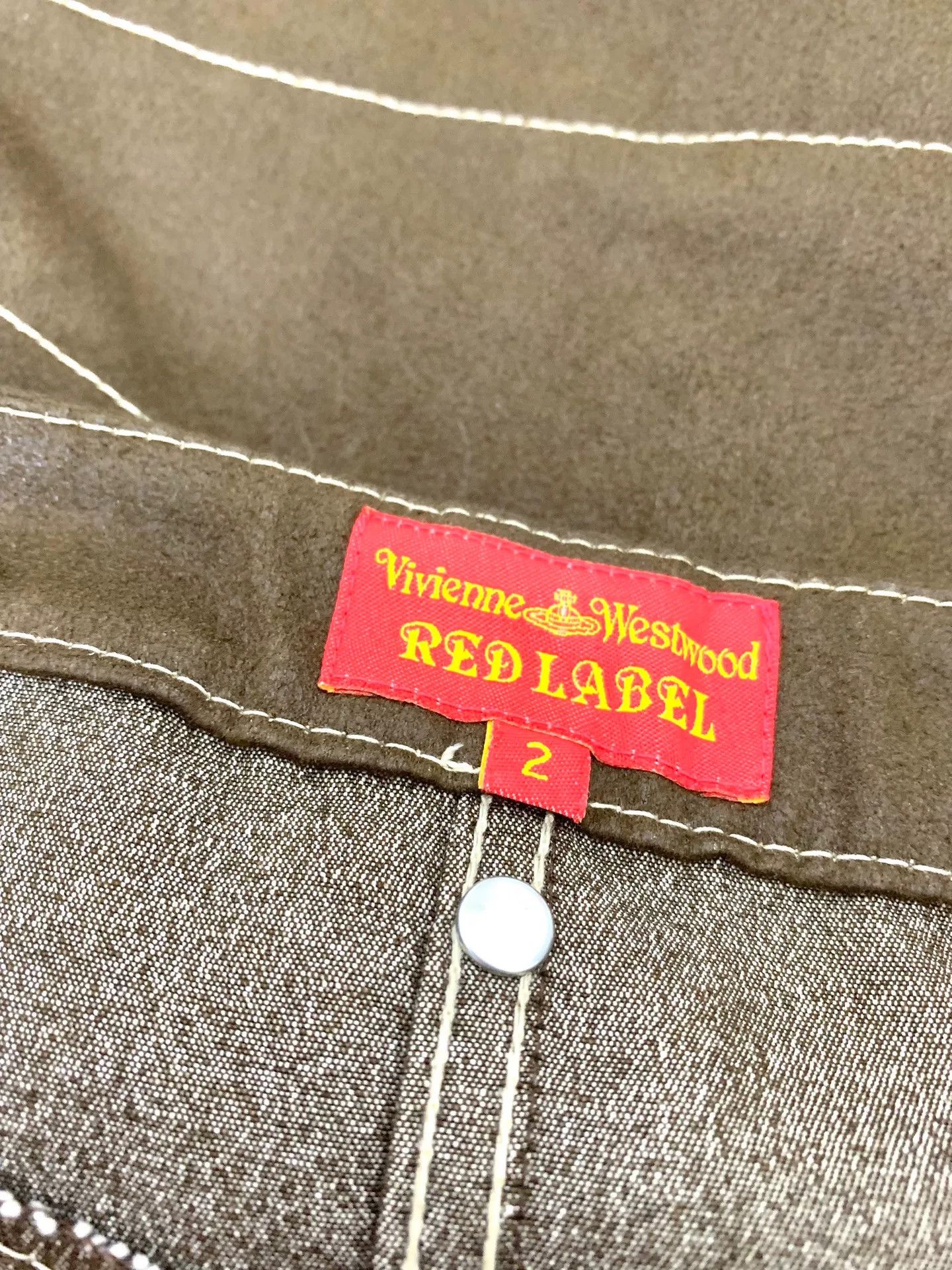 Vivienne Westwood vivienne westwood brown suede mini skirt Size 22" - 7 Thumbnail