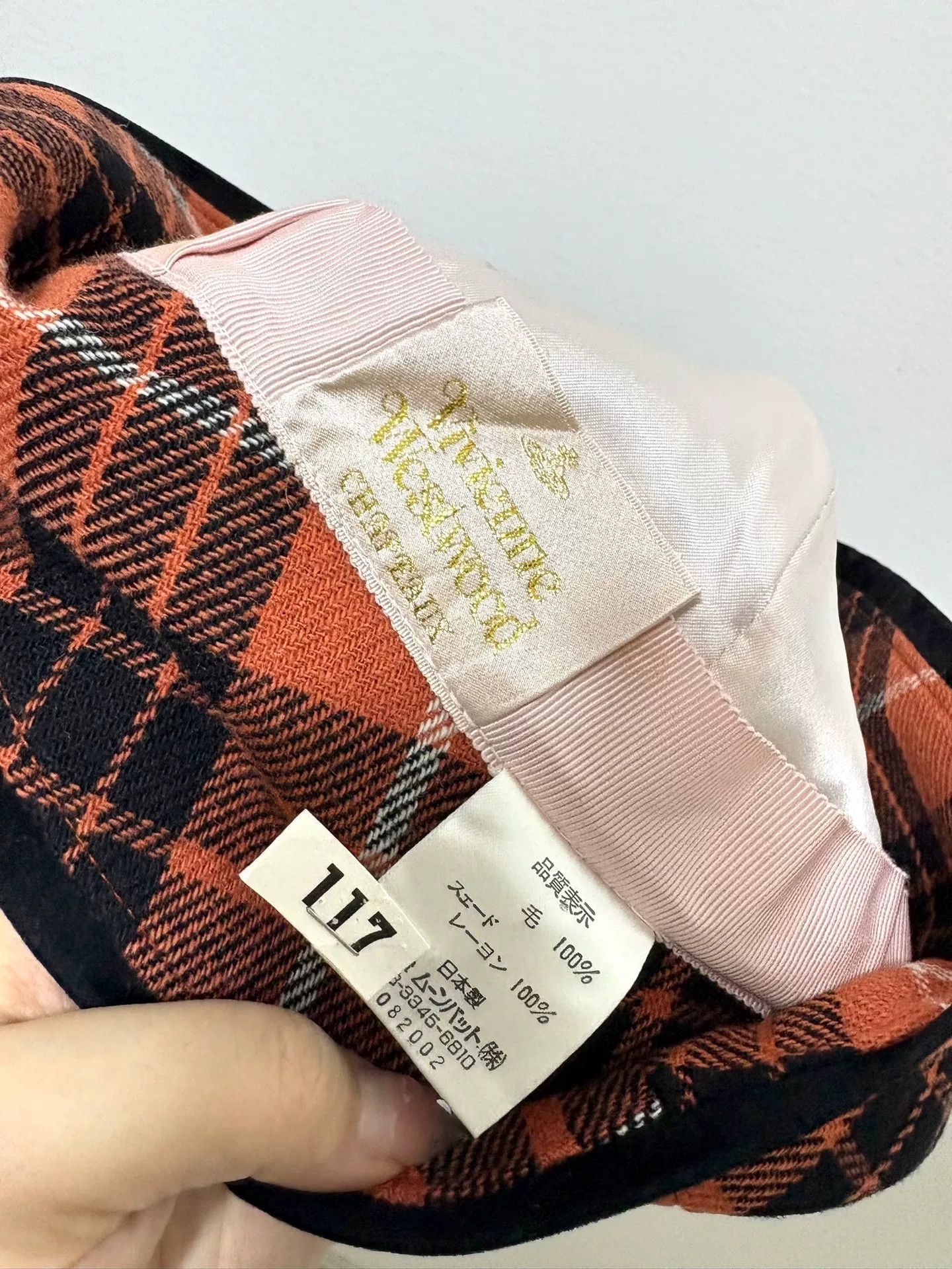 Vivienne Westwood vivienne westwood plaid orange fisherman's hat Size ONE SIZE - 5 Thumbnail