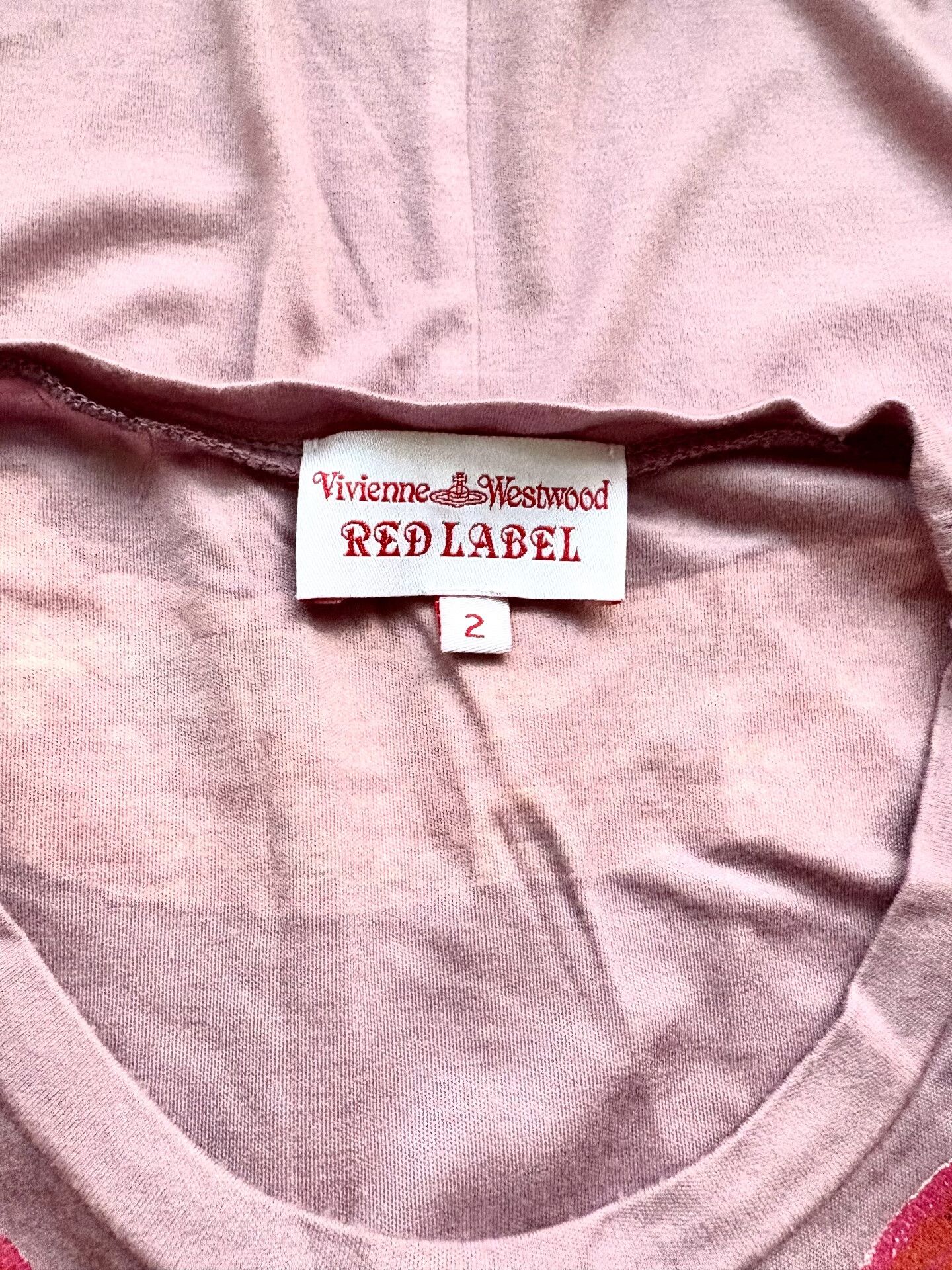 Vivienne Westwood vivienne westwood pink butterfly short sleeve tee Size S / US 4 / IT 40 - 8 Thumbnail