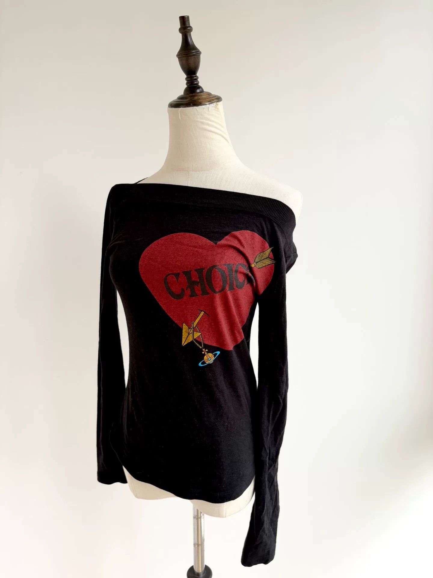 Vivienne Westwood vivienne westwood heart detail off-shoulder top Size M / US 6-8 / IT 42-44 - 2 Thumbnail