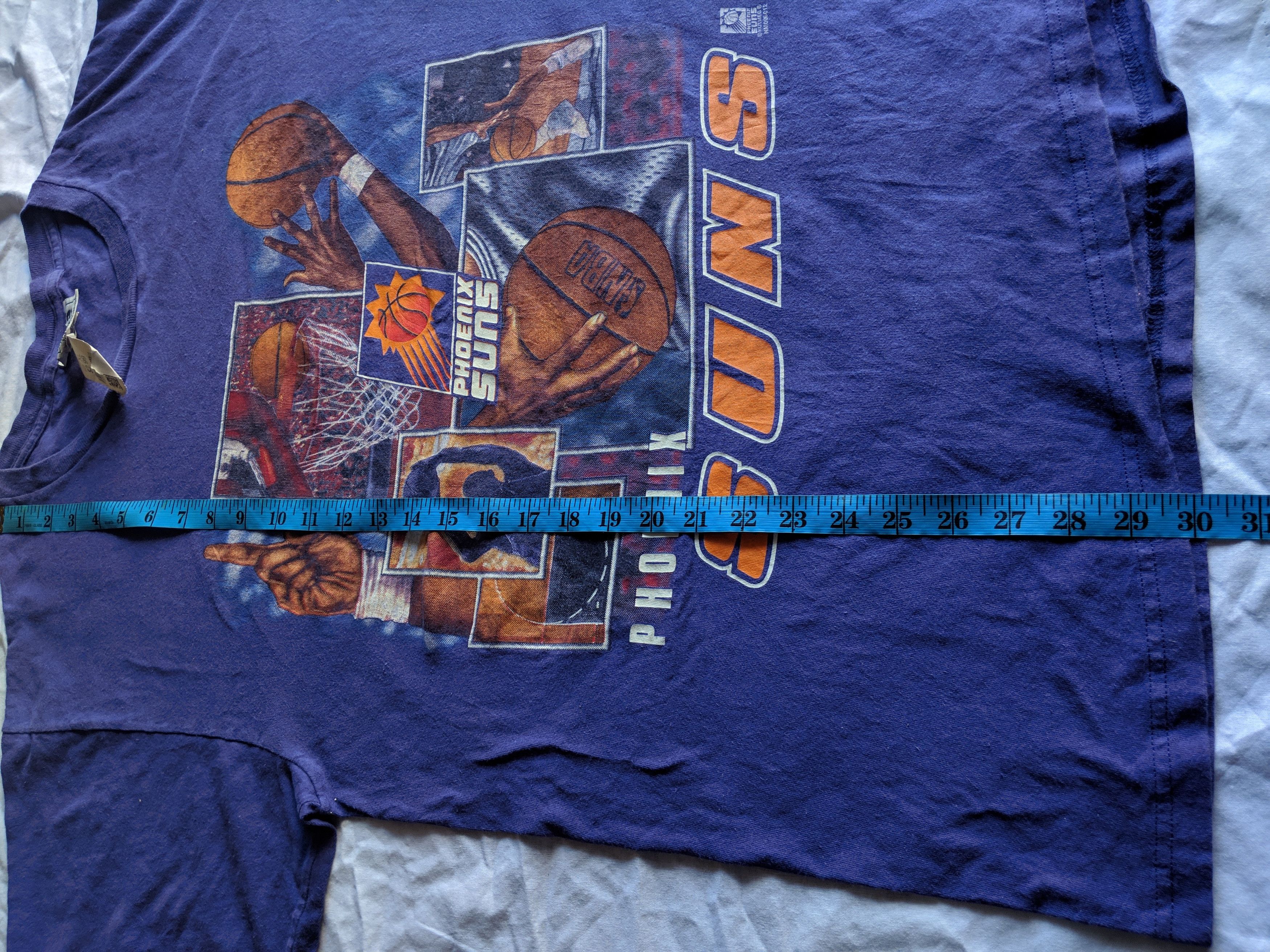 Lee × NBA × Vintage Vintage 90s Phoenix Suns NBA Shirt Size XL RARE Size US XL / EU 56 / 4 - 5 Thumbnail