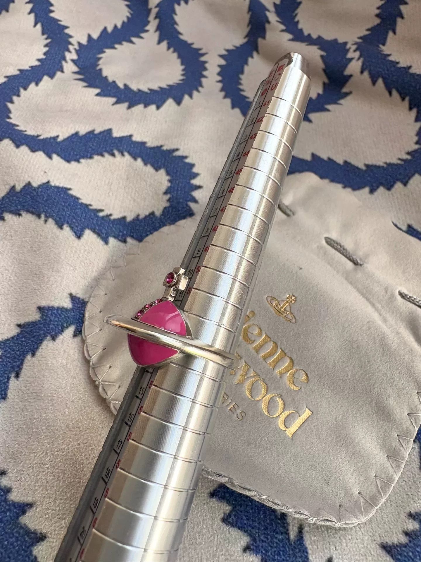 Vivienne Westwood vivienne westwood pink enameled ring Size ONE SIZE - 5 Thumbnail