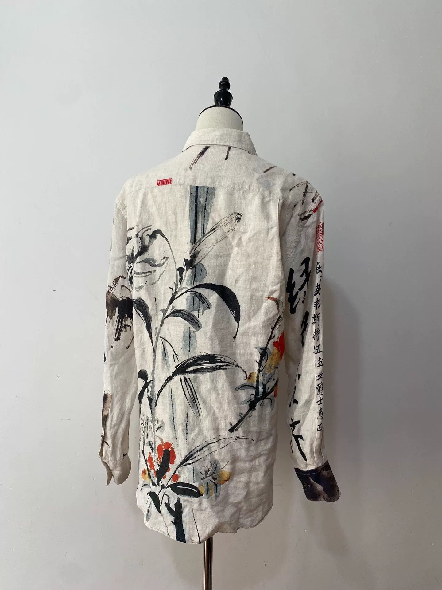 Vivienne Westwood vivienne westwood green ink print shirt Size L / US 10 / IT 46 - 5 Thumbnail