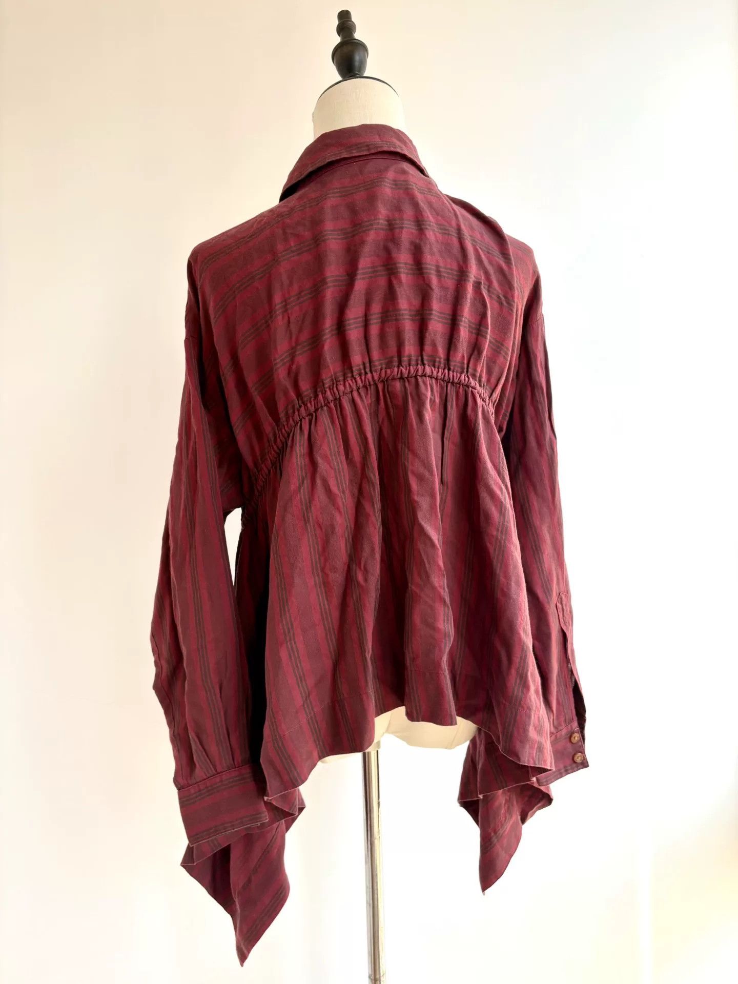 Vivienne Westwood vivienne westwood red striped asymmetrical shirt Size M / US 6-8 / IT 42-44 - 4 Thumbnail