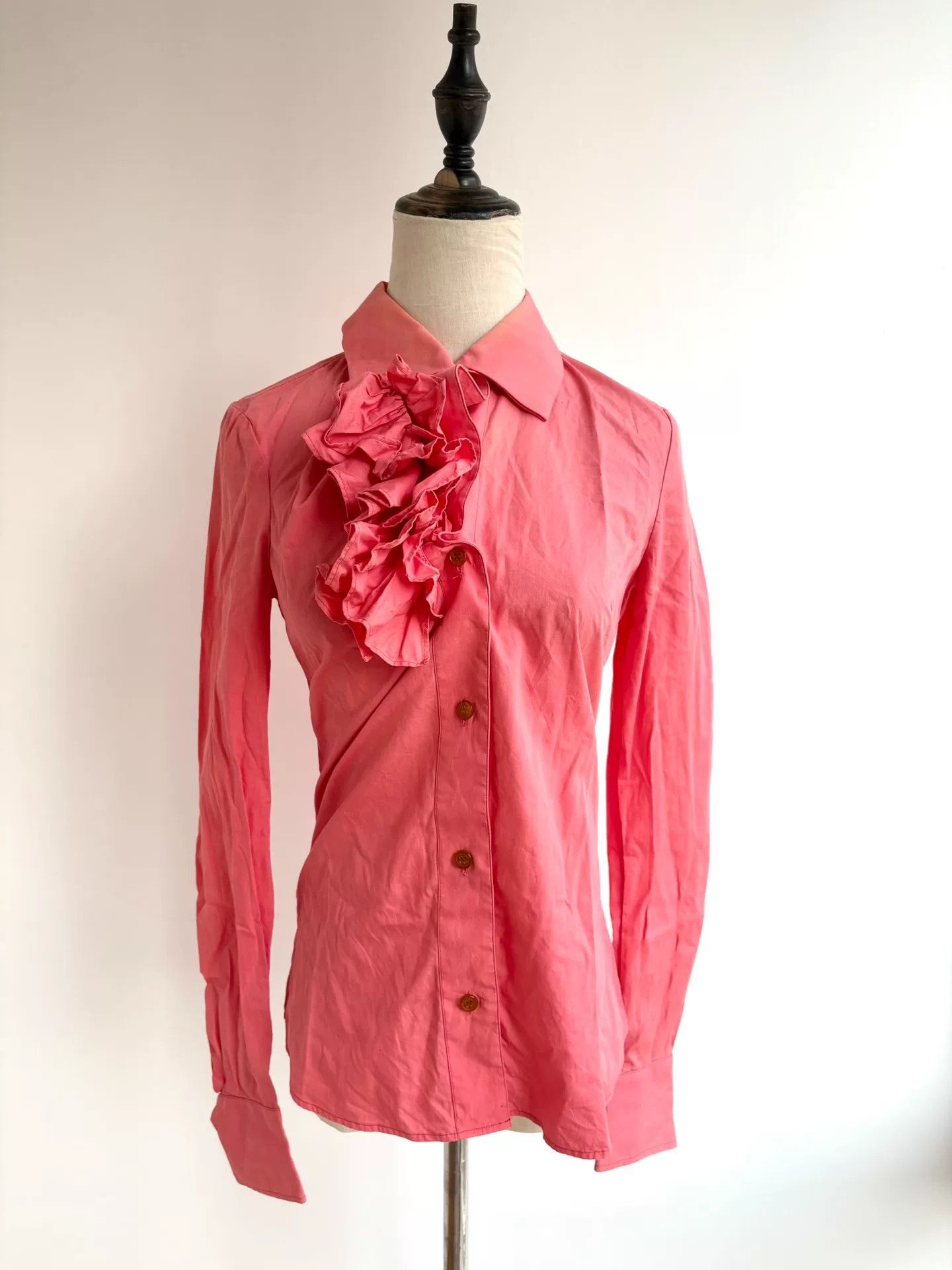 Vivienne Westwood vivienne westwood irregular floral ruffle shirt Size L / US 10 / IT 46 - 6 Thumbnail