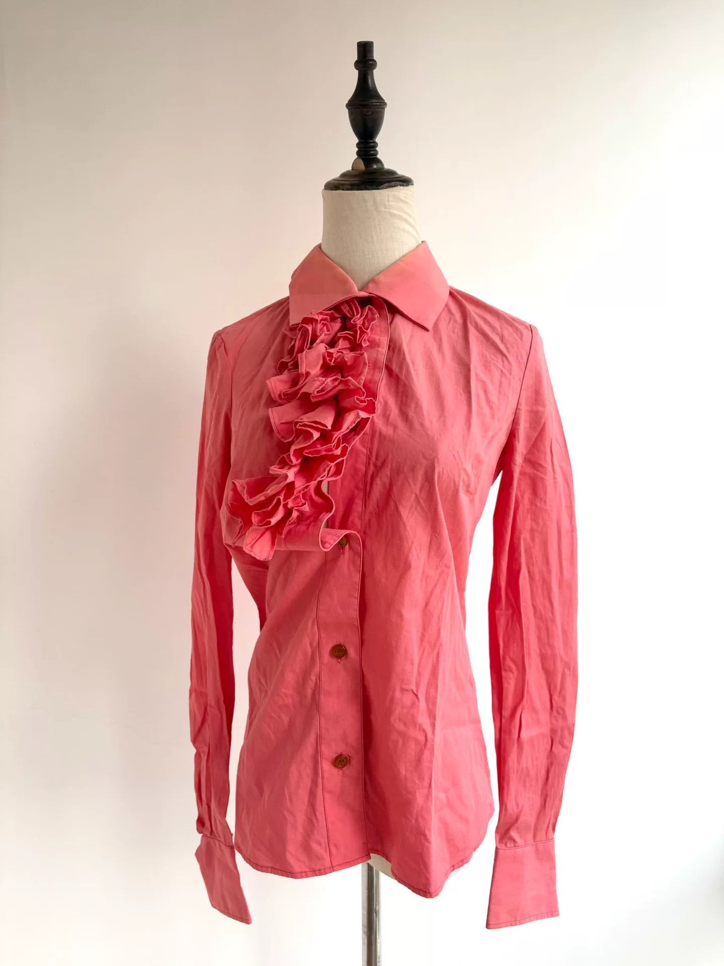 Vivienne Westwood vivienne westwood irregular floral ruffle shirt Size L / US 10 / IT 46 - 4 Thumbnail