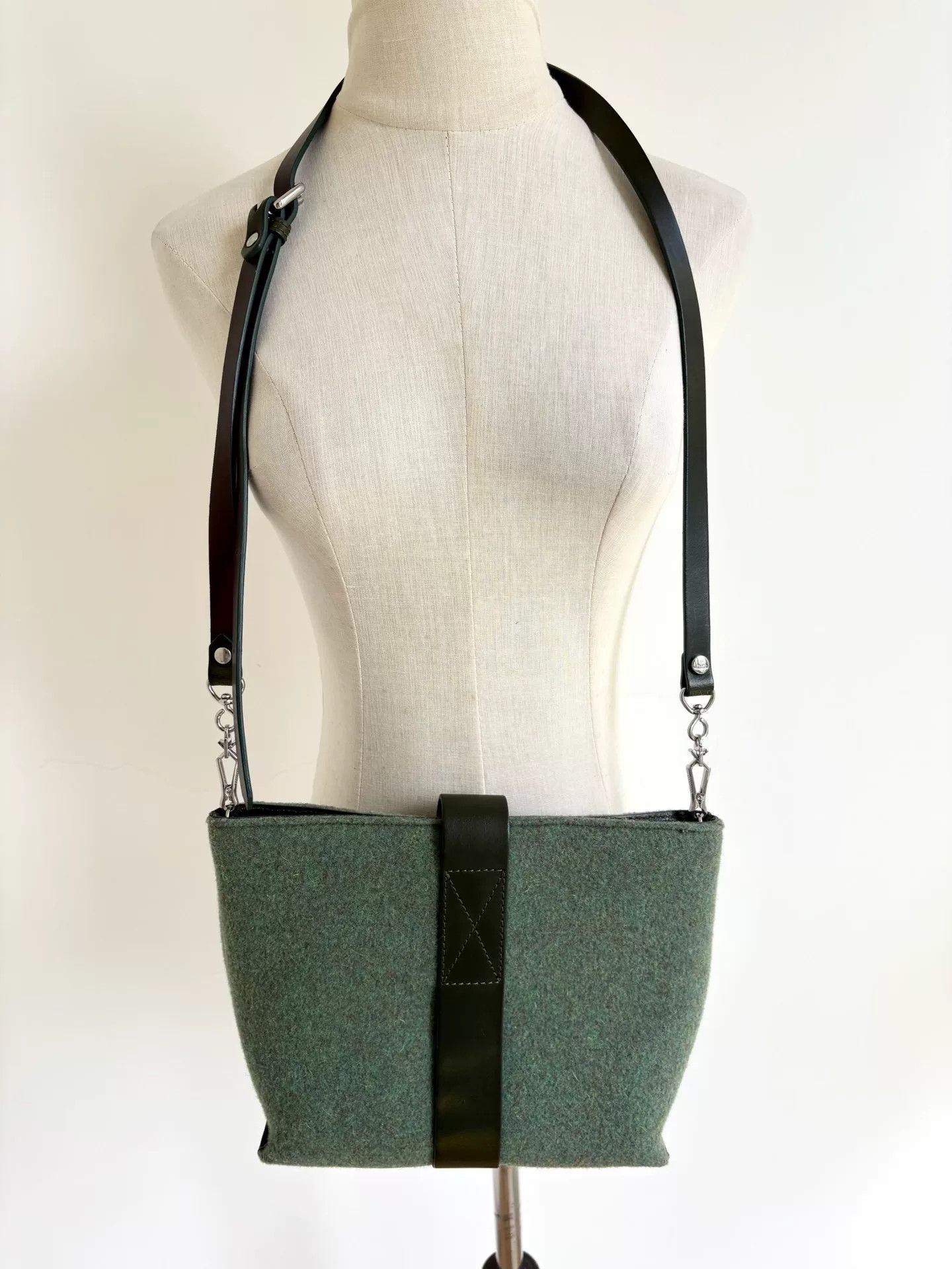 Vivienne Westwood vivienne westwood green felt shoulder bag Size ONE SIZE - 3 Thumbnail
