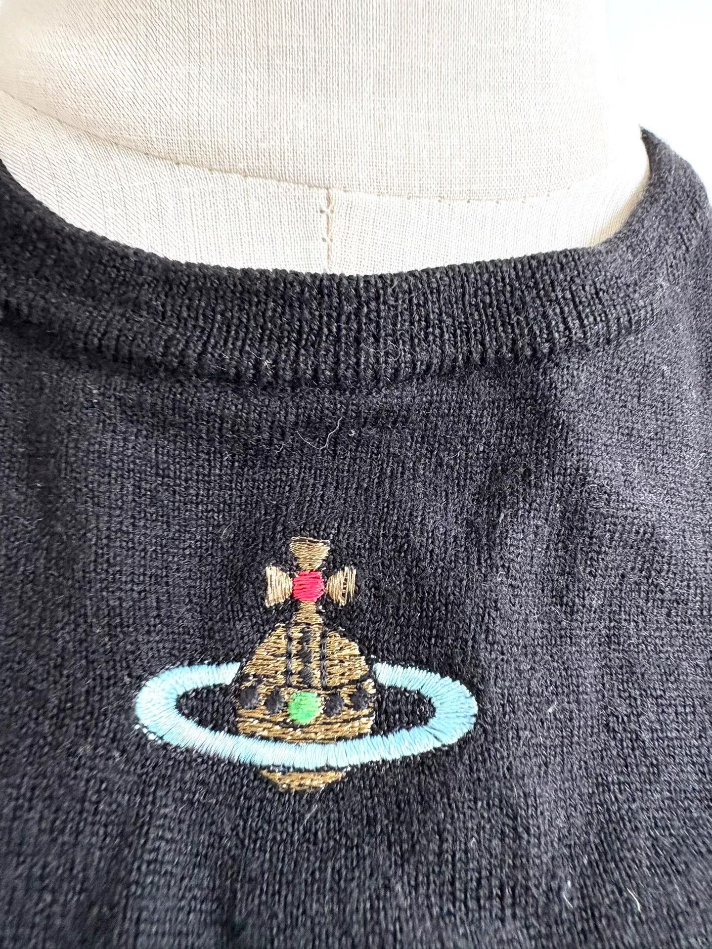 Vivienne Westwood vintage vivienne westwood black knit top Size M / US 6-8 / IT 42-44 - 2 Thumbnail