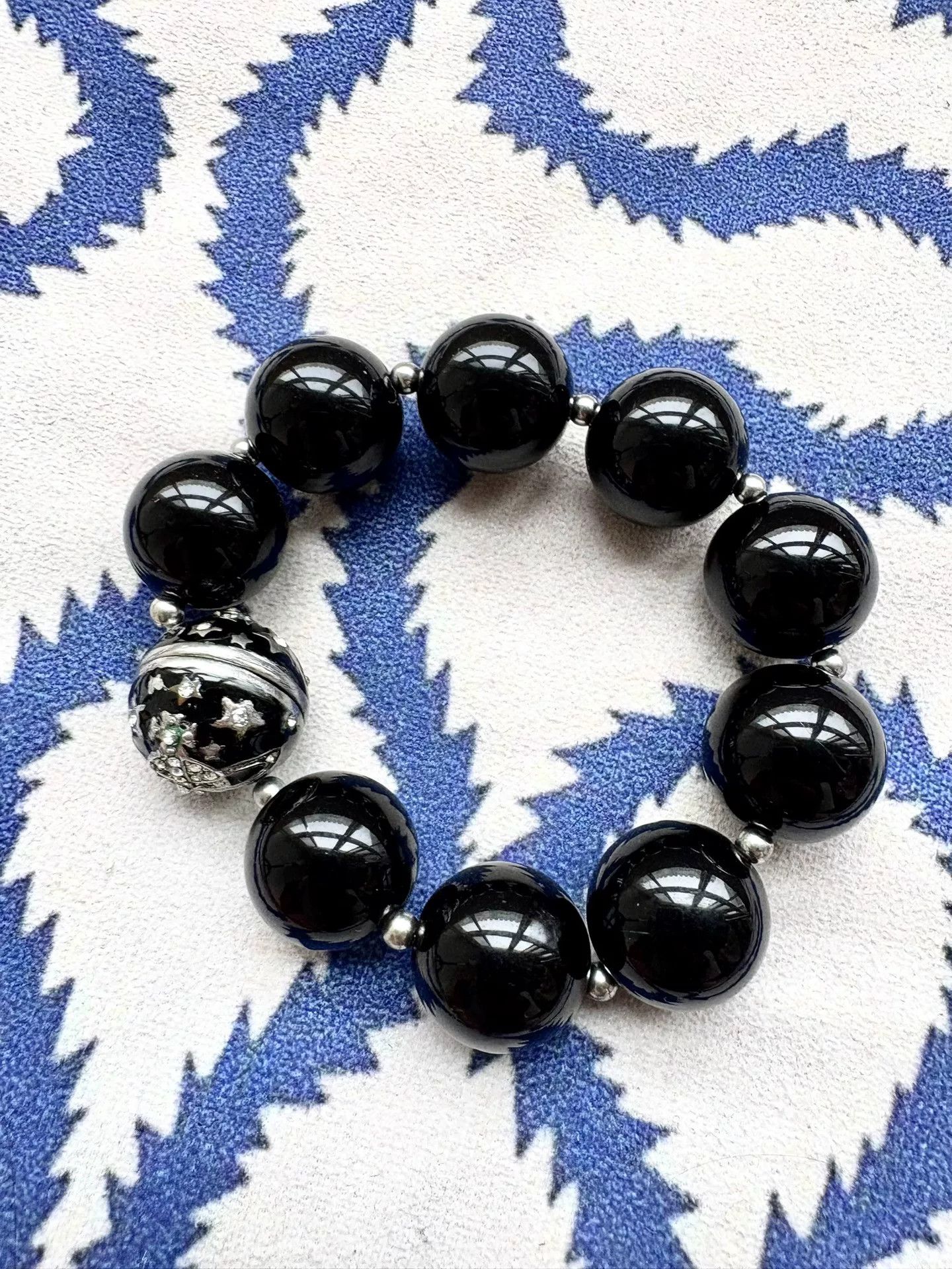 Vivienne Westwood vivienne westwood giant black onyx bracelet Size ONE SIZE - 2 Thumbnail
