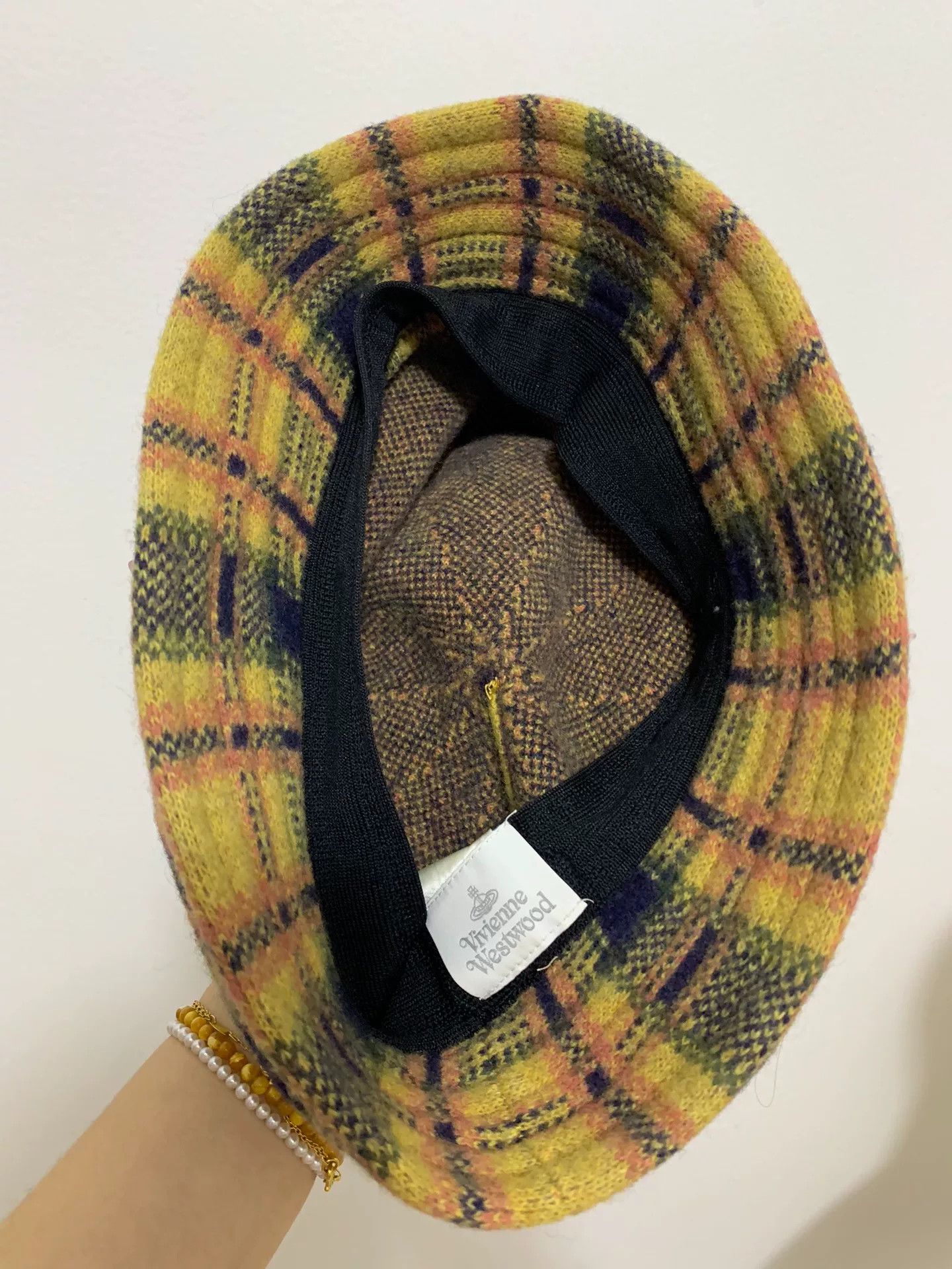 Vivienne Westwood vivienne westwood plaid newsboy cap Size ONE SIZE - 5 Thumbnail