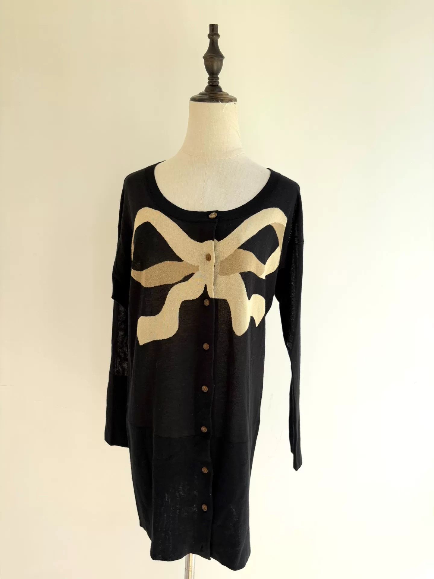 Vivienne Westwood vivienne westwood big bow cardigan coat Size M / US 6-8 / IT 42-44 - 2 Thumbnail