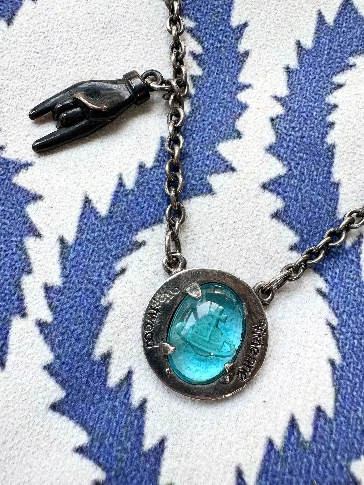 Vivienne Westwood vivienne westwood blue lucky charm necklace Size ONE SIZE - 6 Thumbnail