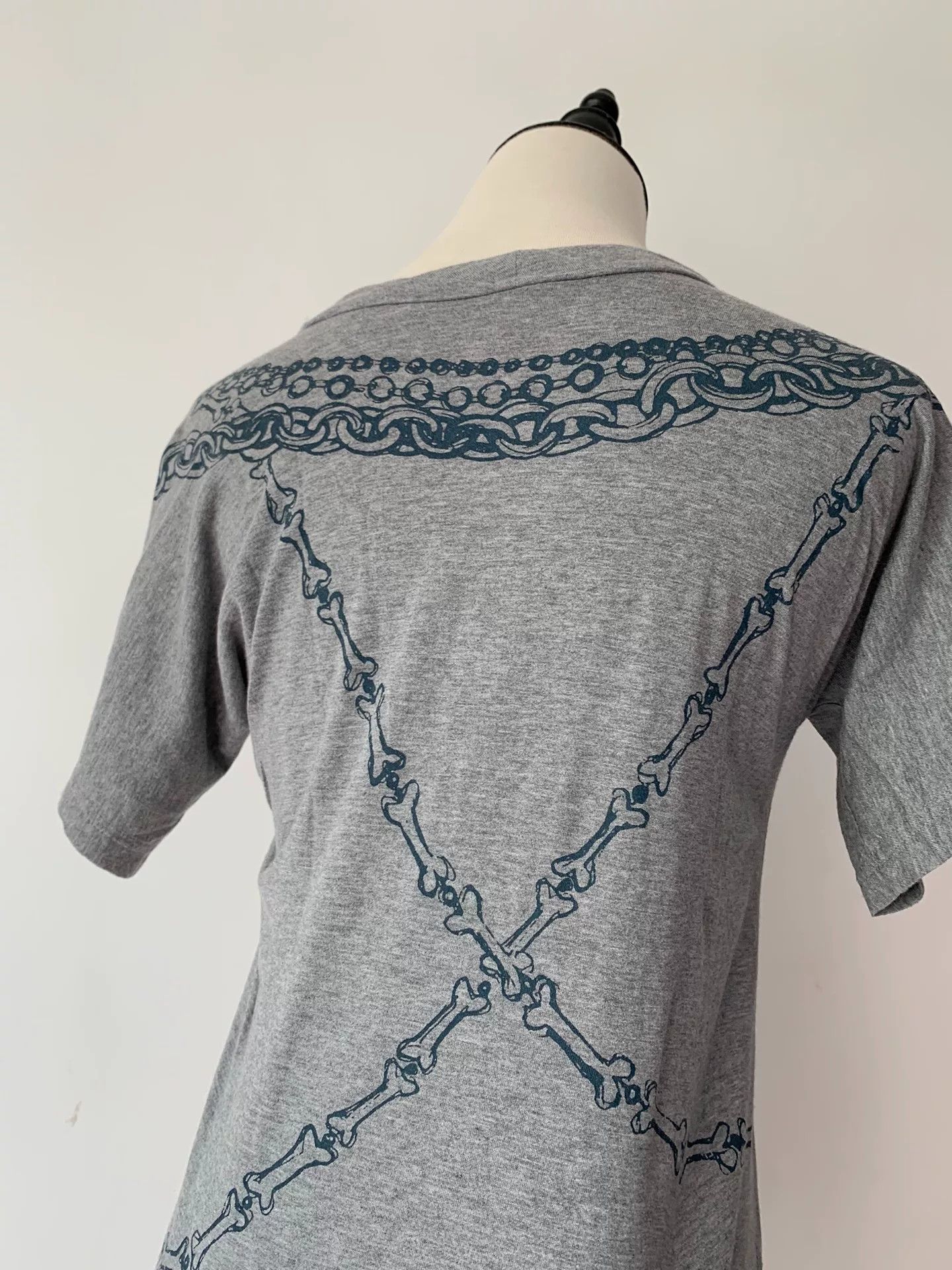 Vivienne Westwood vivienne westwood gray chain print t-shirt Size M / US 6-8 / IT 42-44 - 4 Thumbnail