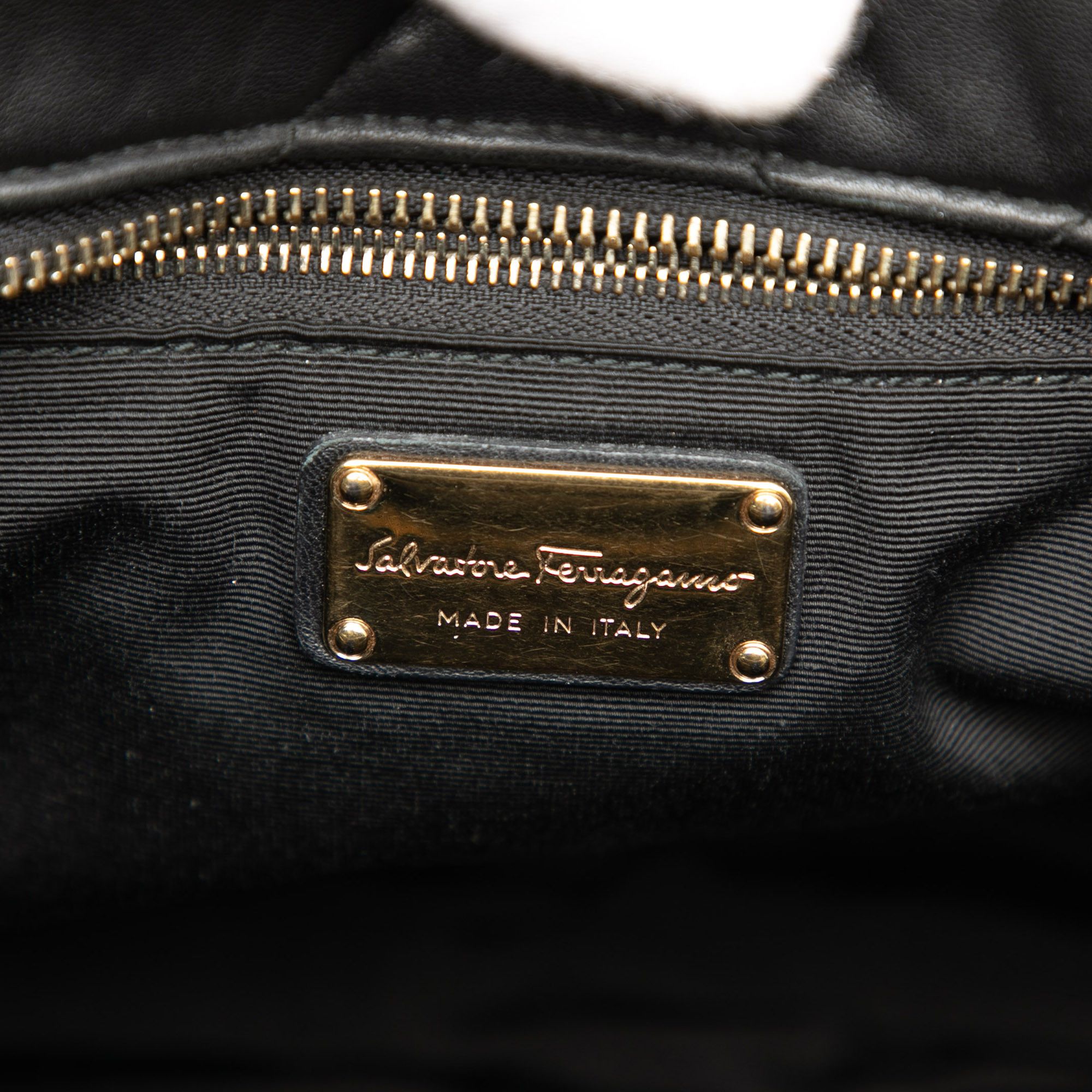 Salvatore Ferragamo Salvatore Ferragamo Large Quilted Nappa Vara Tote Size ONE SIZE - 5 Thumbnail