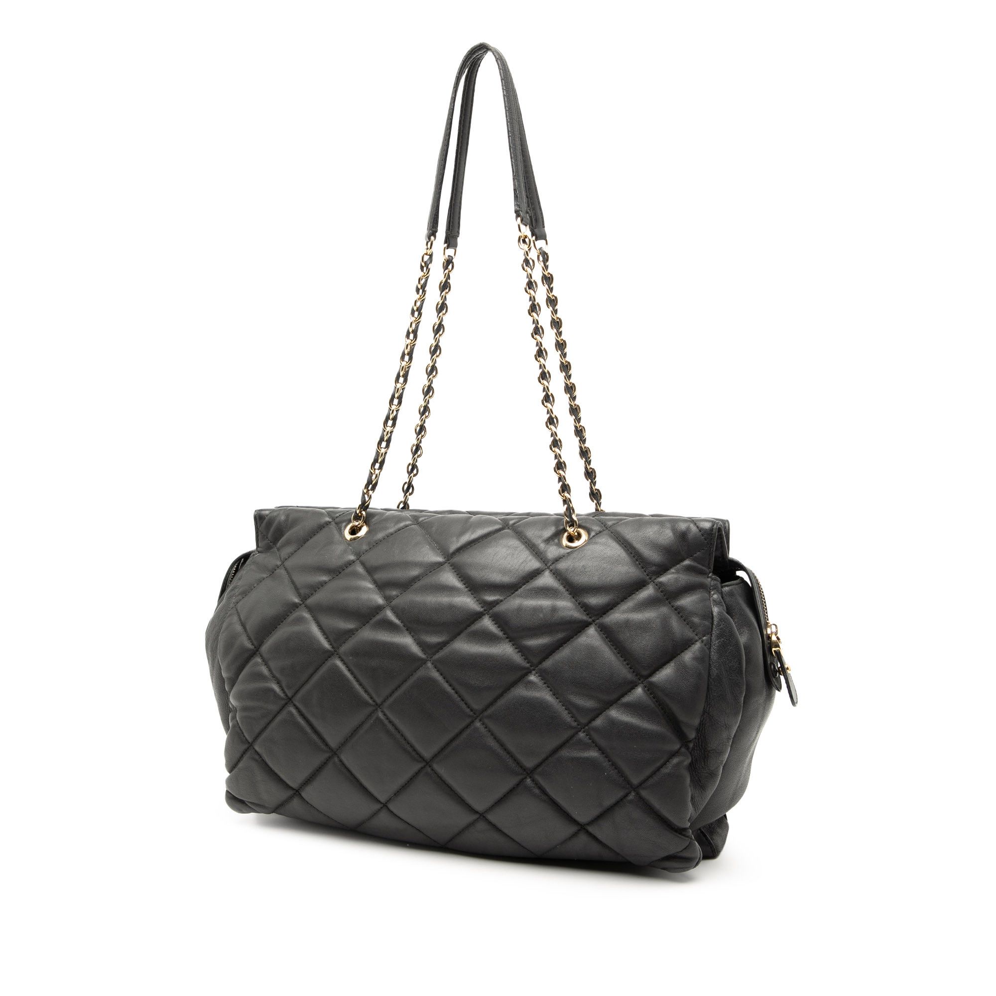 Salvatore Ferragamo Salvatore Ferragamo Large Quilted Nappa Vara Tote Size ONE SIZE - 2 Thumbnail