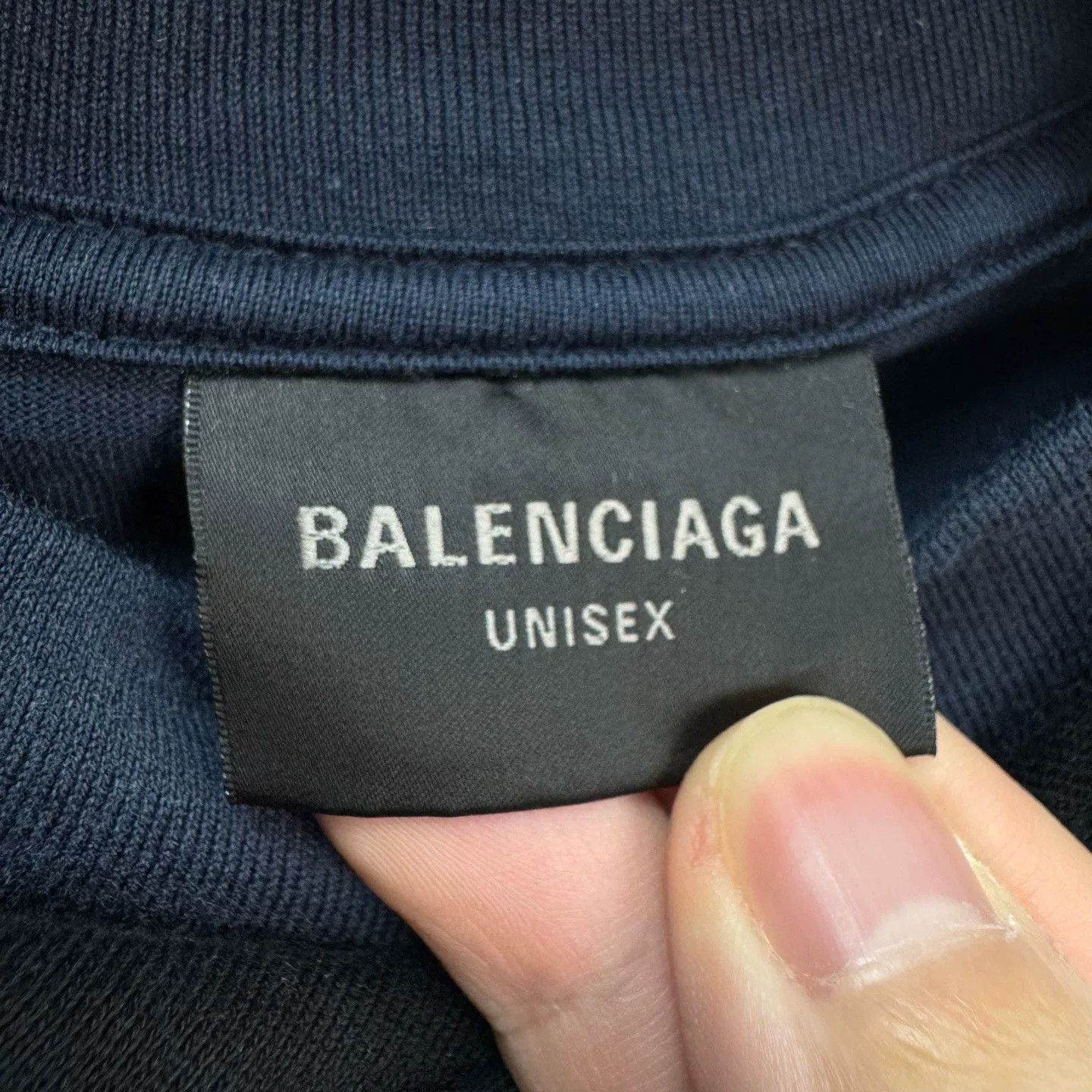 Balenciaga Balenciaga Embroidered Lettered Hoodie Sweatshirt Size US S / EU 44-46 / 1 - 5 Thumbnail