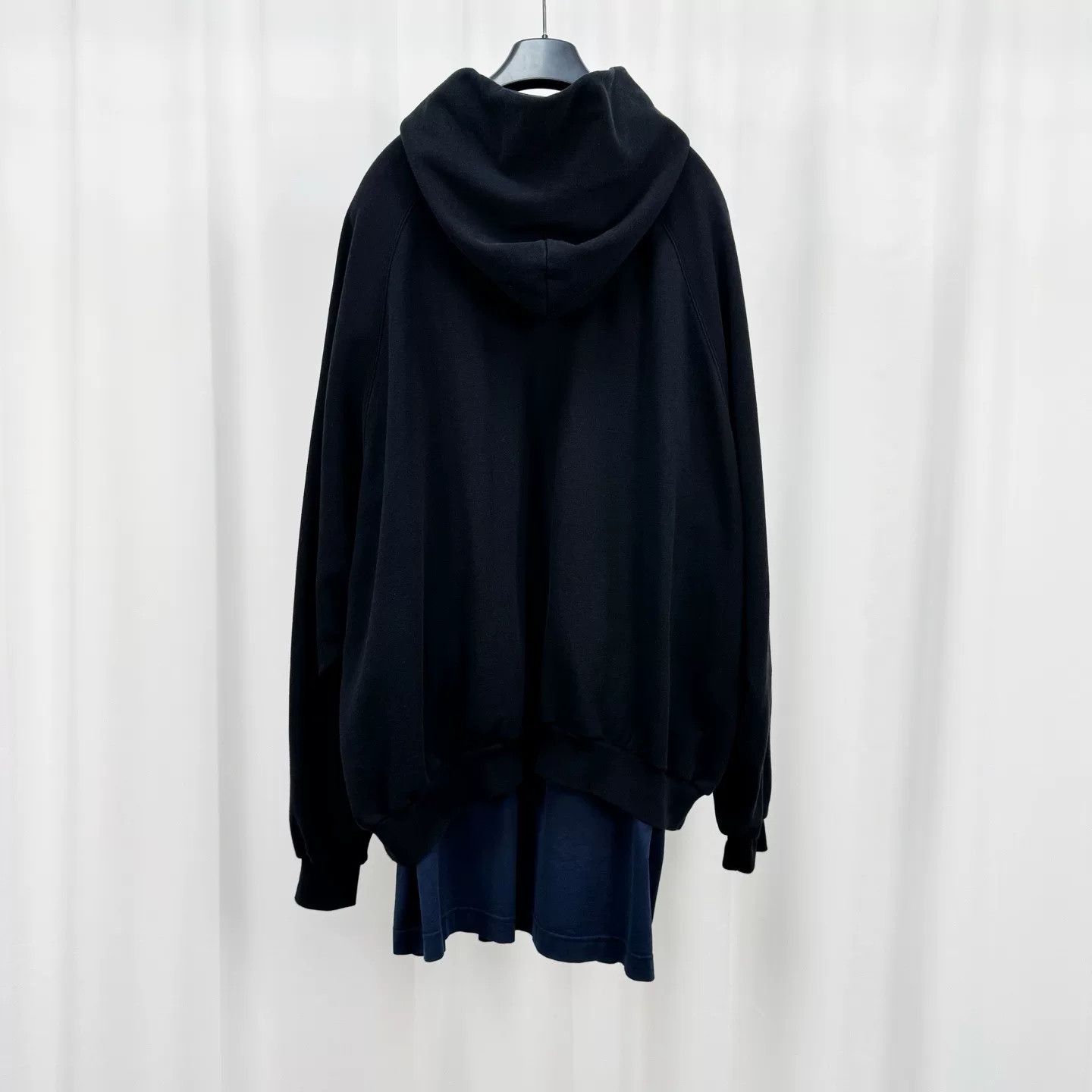 Balenciaga Balenciaga Embroidered Lettered Hoodie Sweatshirt Size US S / EU 44-46 / 1 - 2 Thumbnail