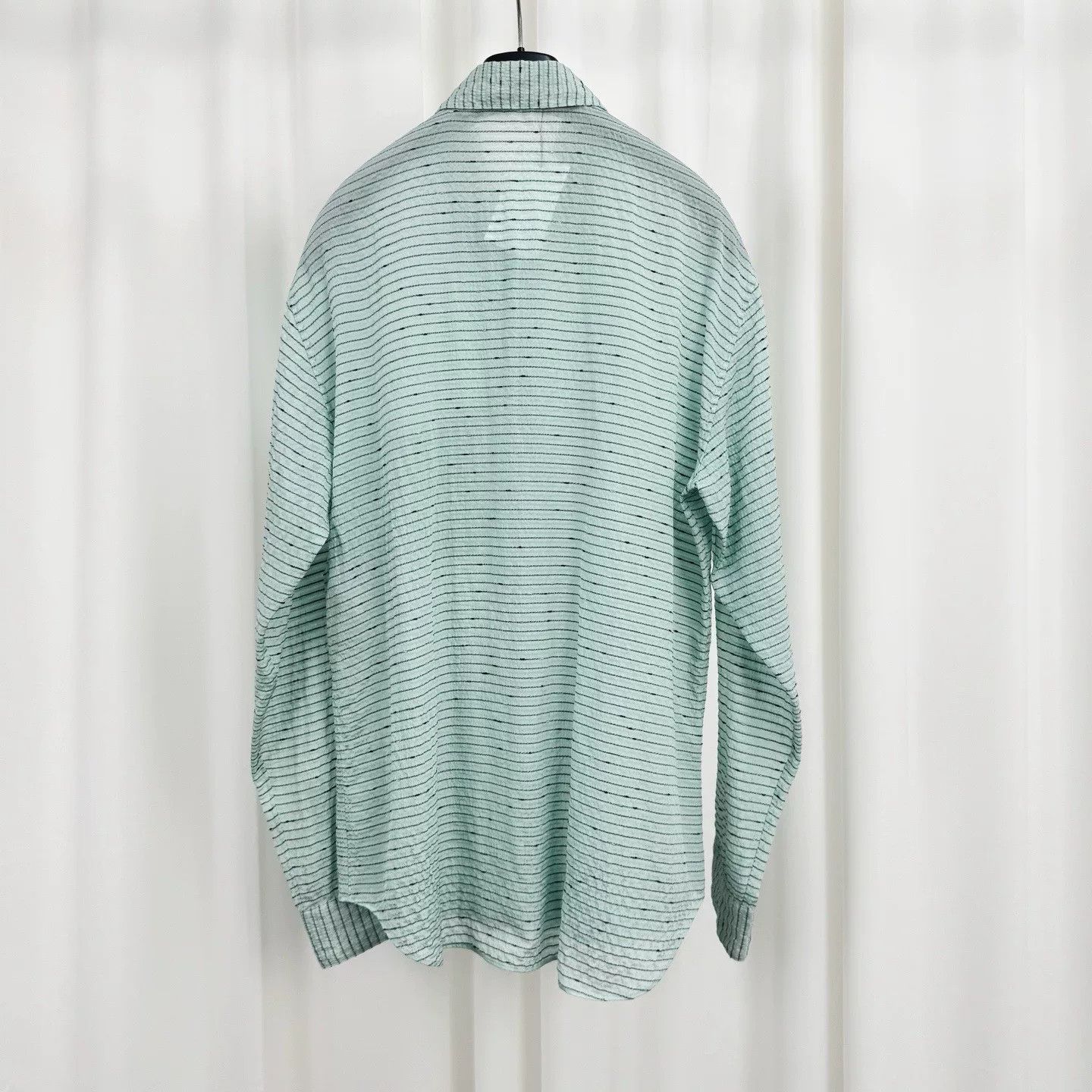 Dior new embroidered silk long sleeve shirt Size US M / EU 48-50 / 2 - 2 Thumbnail